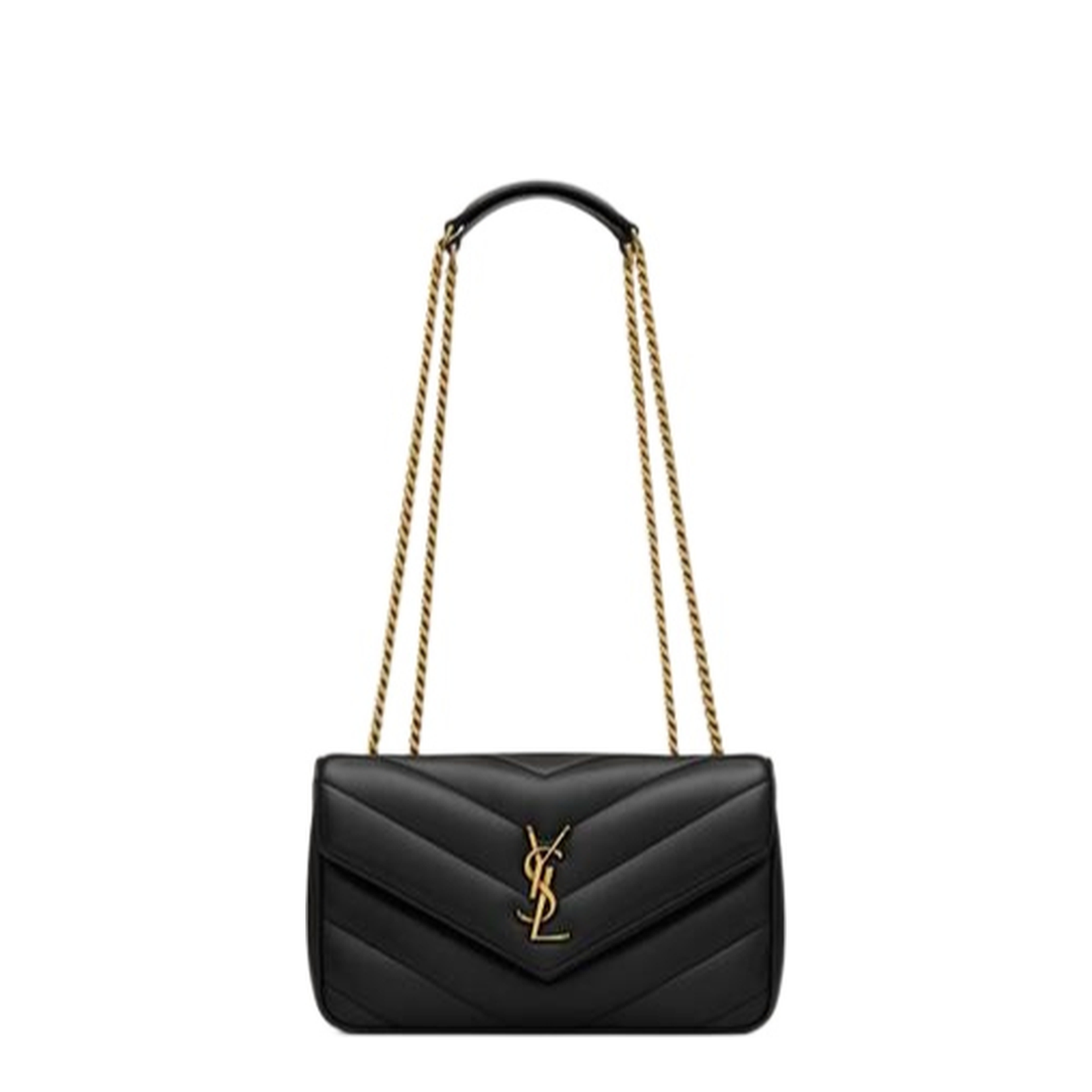 Loulou Small in Matelassé Lambskin