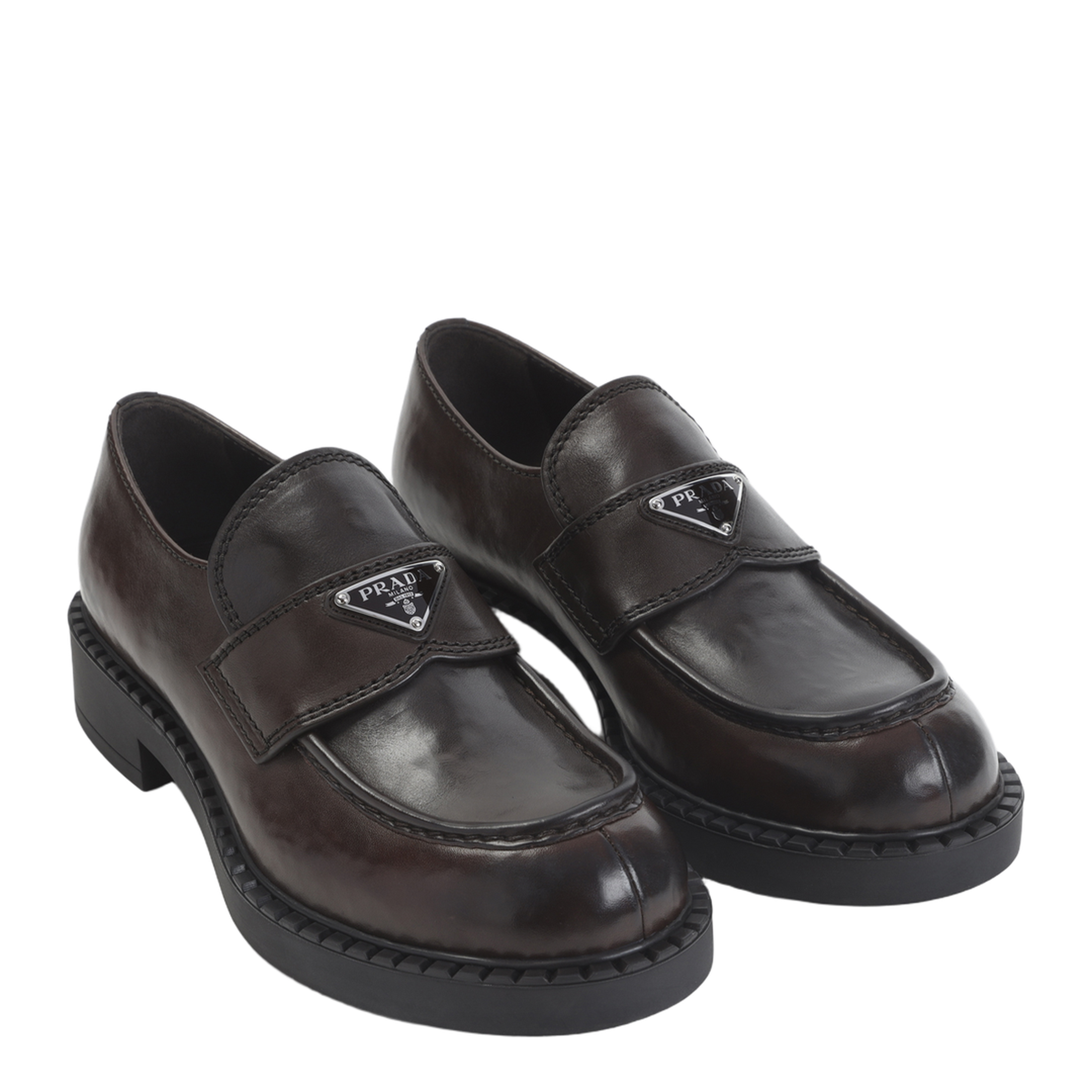 MAYFEYR - Prada - Chocolate Loafers - 2DE127FG0003ZPQ