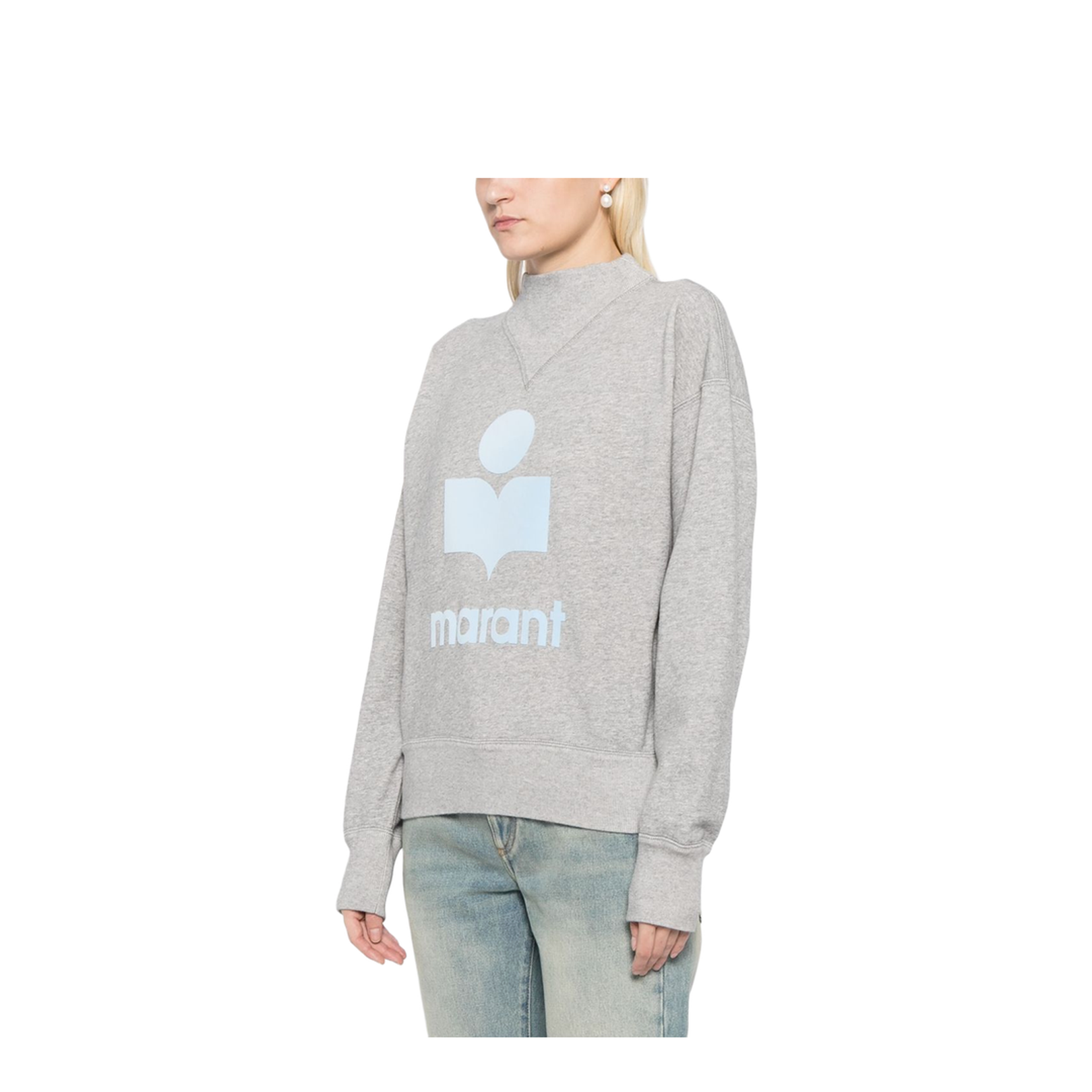 Moby Logo Cotton Sweatshirt