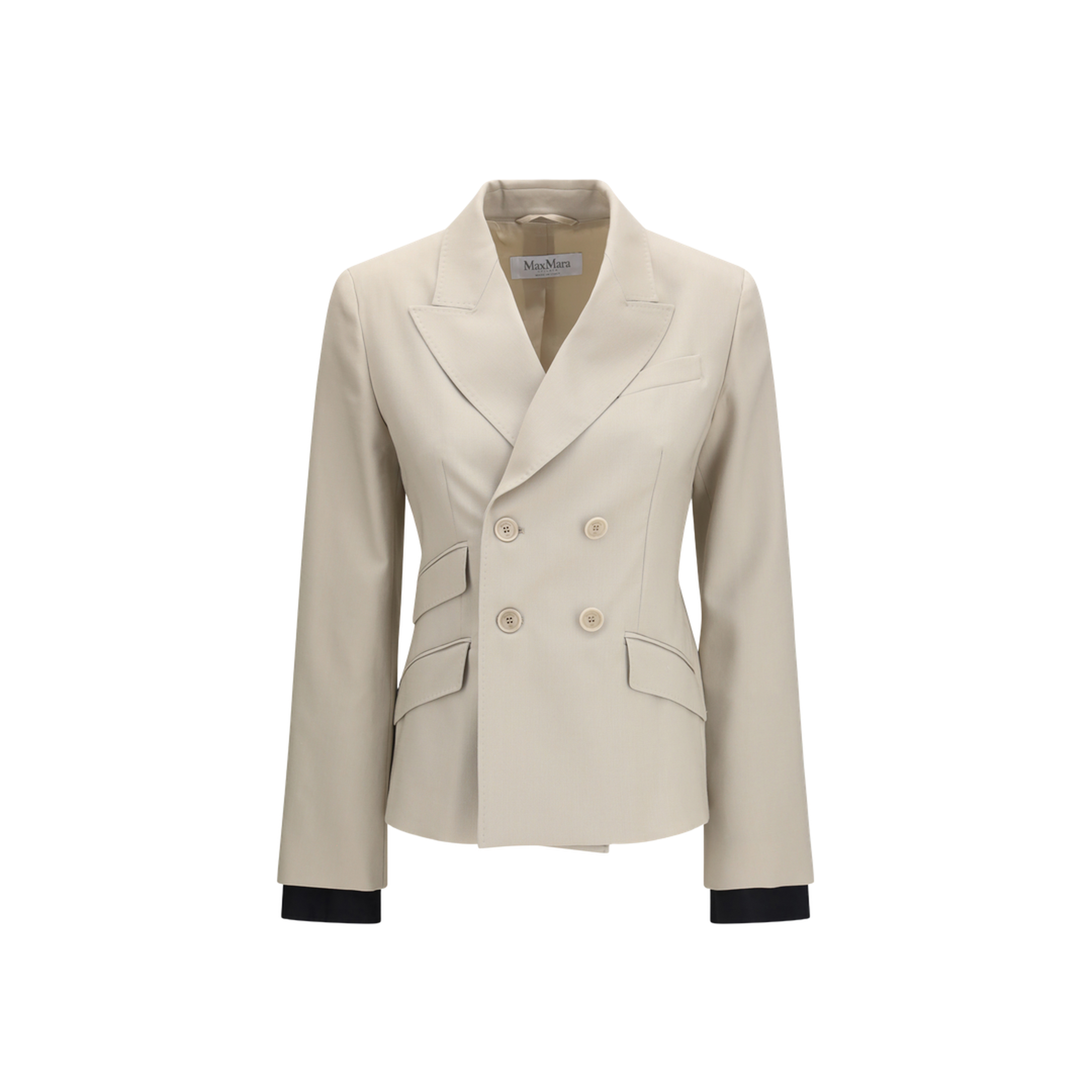 MAYFEYR - Max Mara - Placido Double-Breasted Blazer In Wool Mohair And Silk - 2611041083600