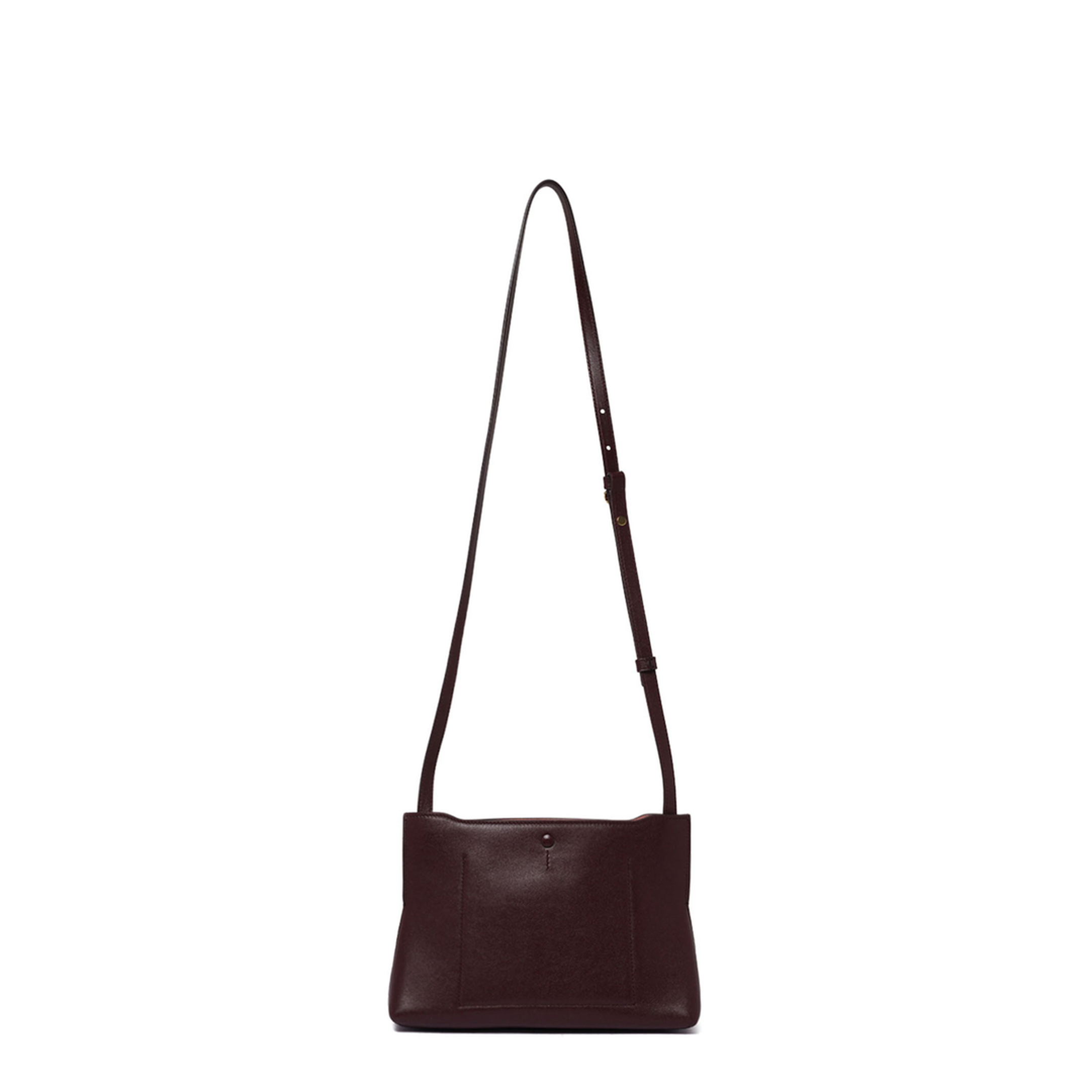 Day Flat Pochette Bag in Burgundy
