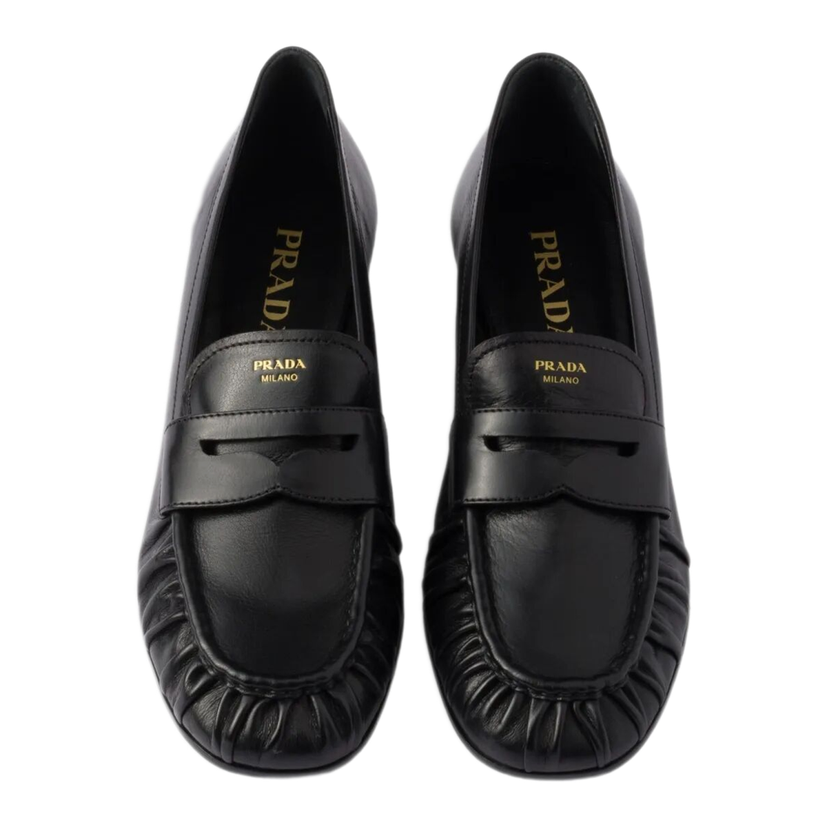 MAYFEYR - Prada - Leather Penny Loafers - 1D175OF020007F0002