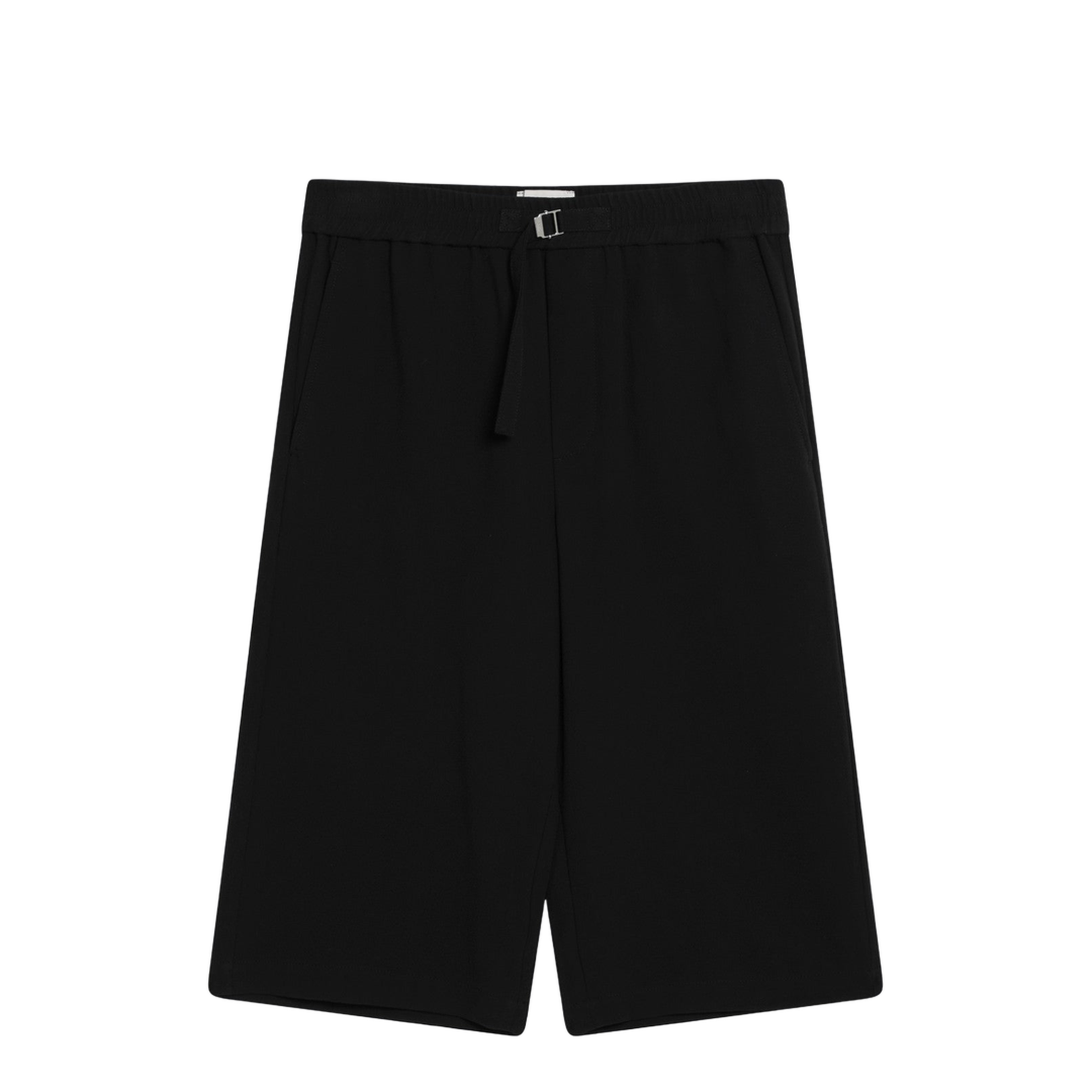 Bermuda Wide Black in Cotton