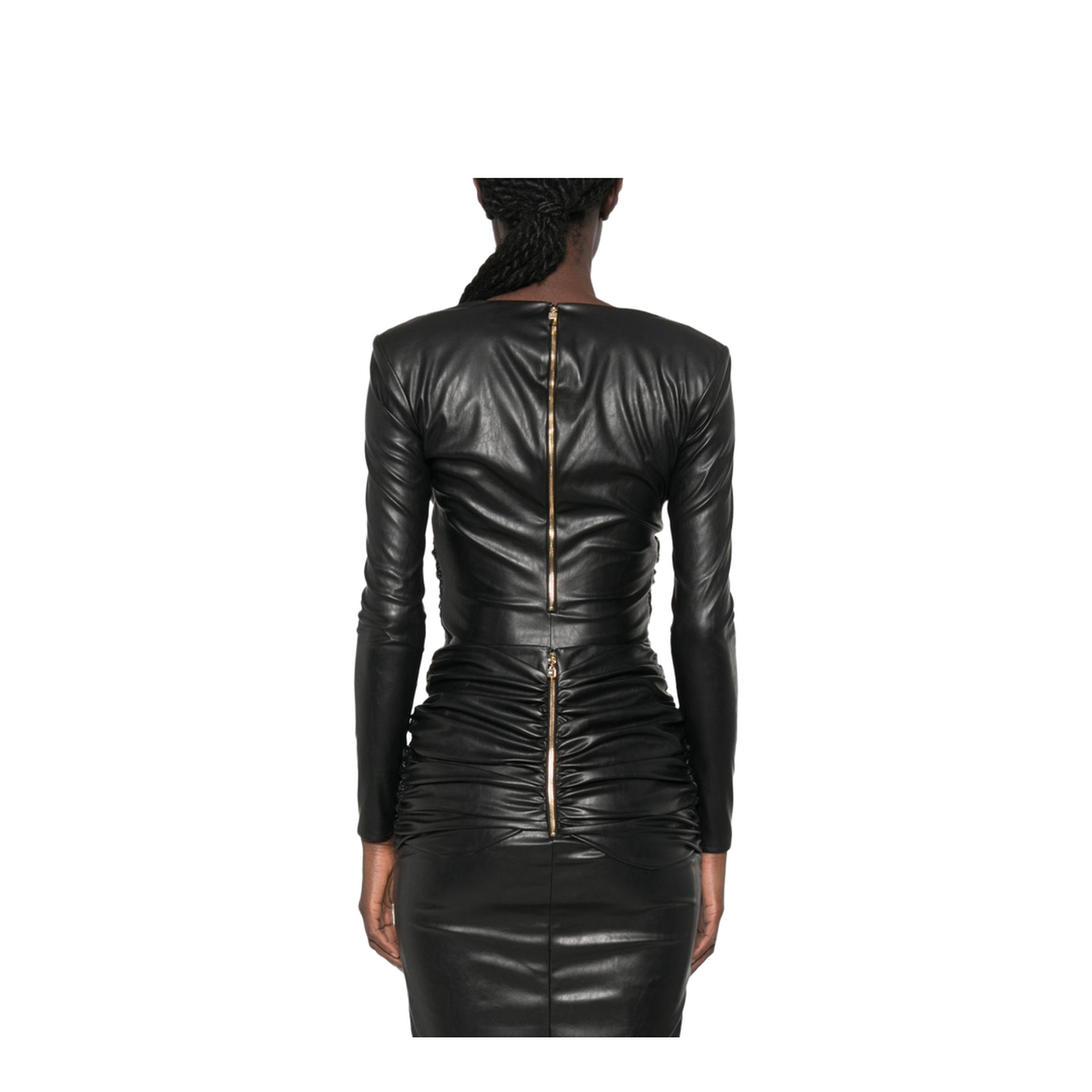 MAYFEYR - Elisabetta Franchi - Top Black - BO04566E2110