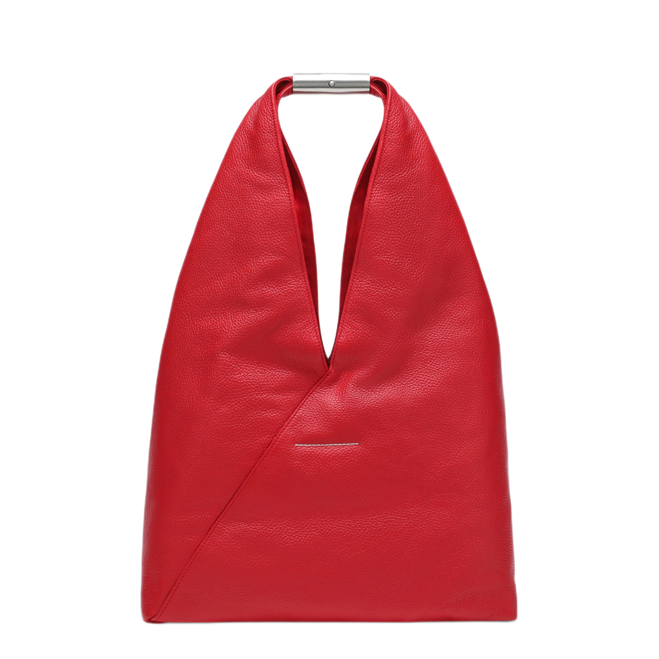 MAYFEYR - Mm6 Maison Margiela - Medium Red Japanese Bag Jewel Handle - SB6WD0043P9068T4326
