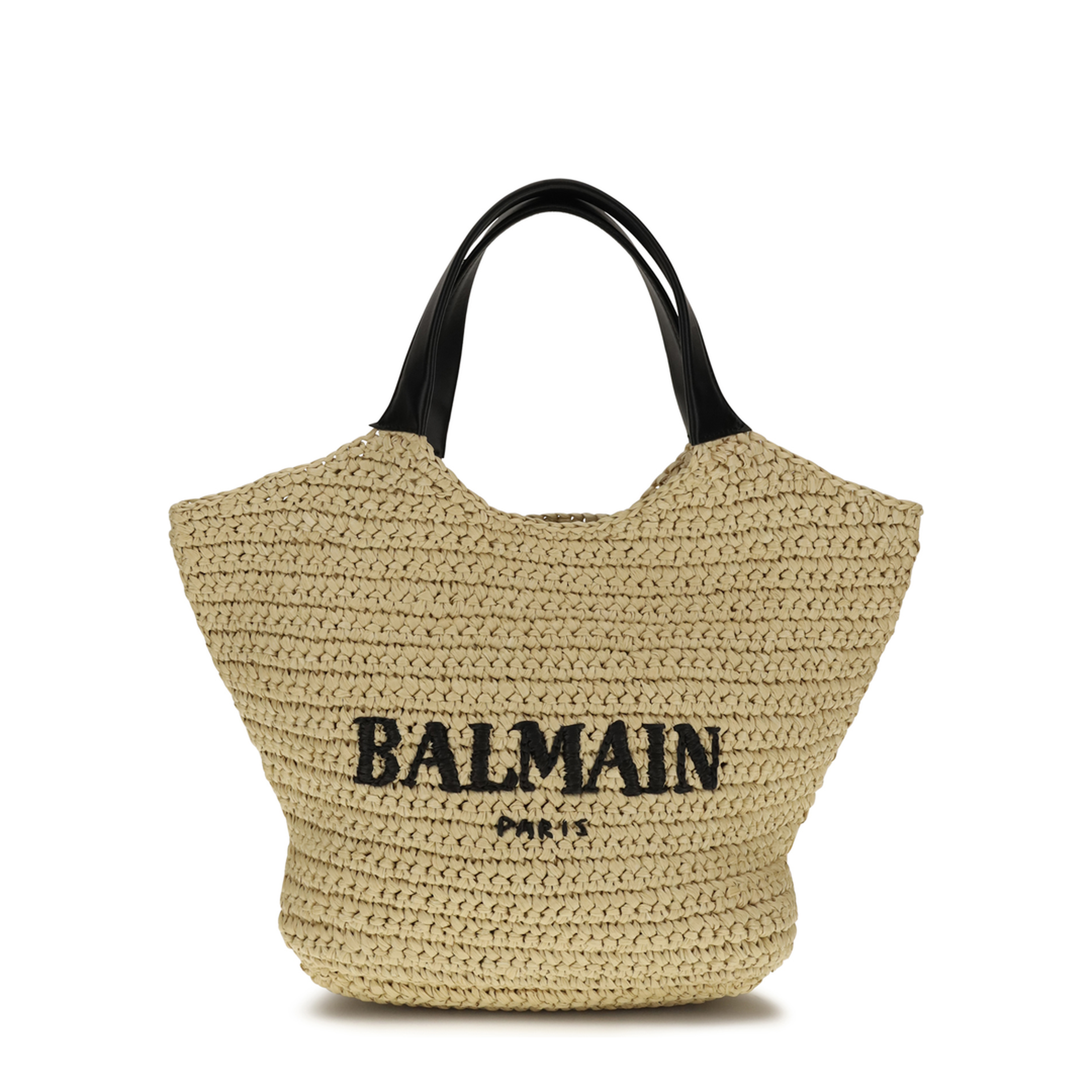 MAYFEYR - Balmain - Mini Crochet Tote Bag - HN1FA089TRAY