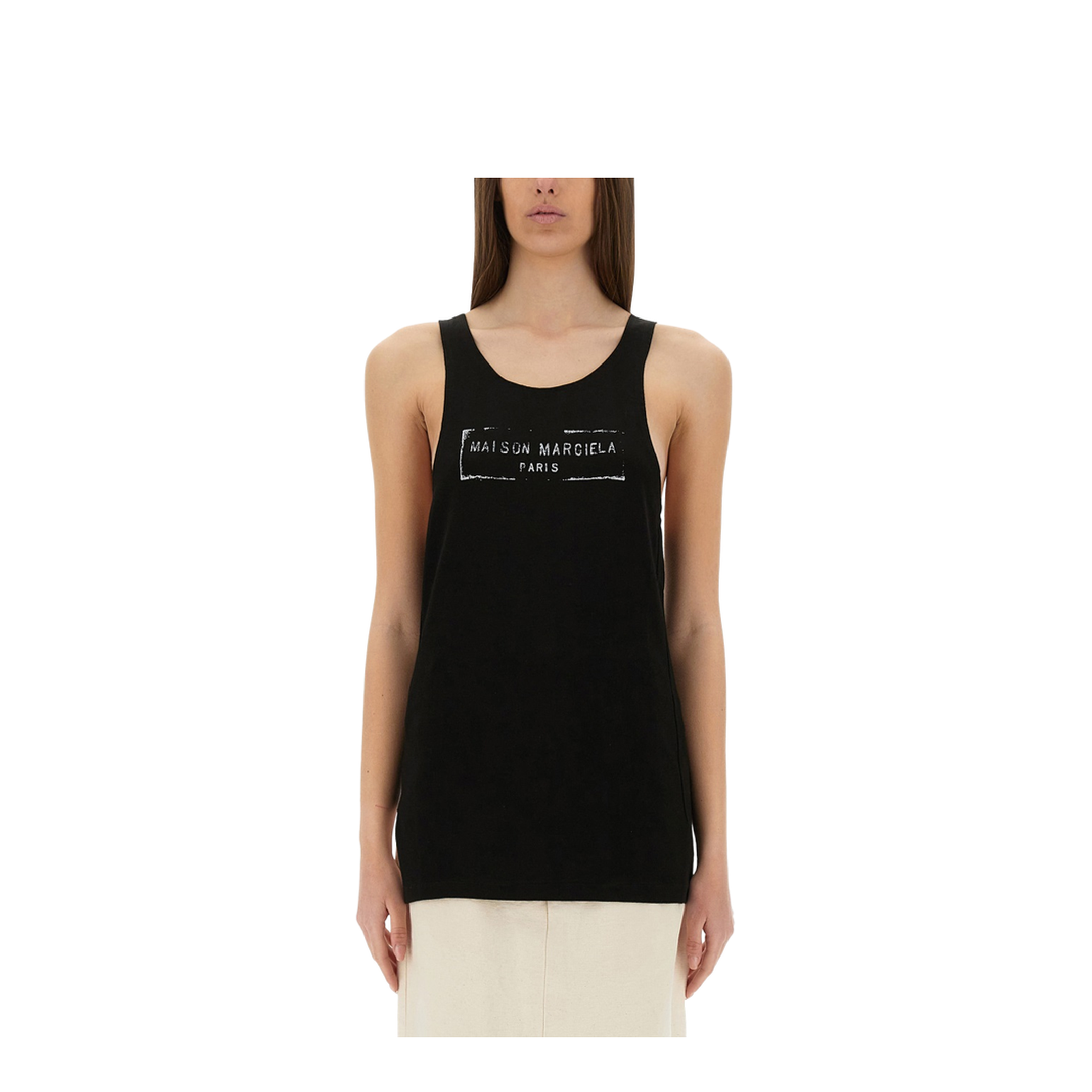 Logo Print Tank Top
