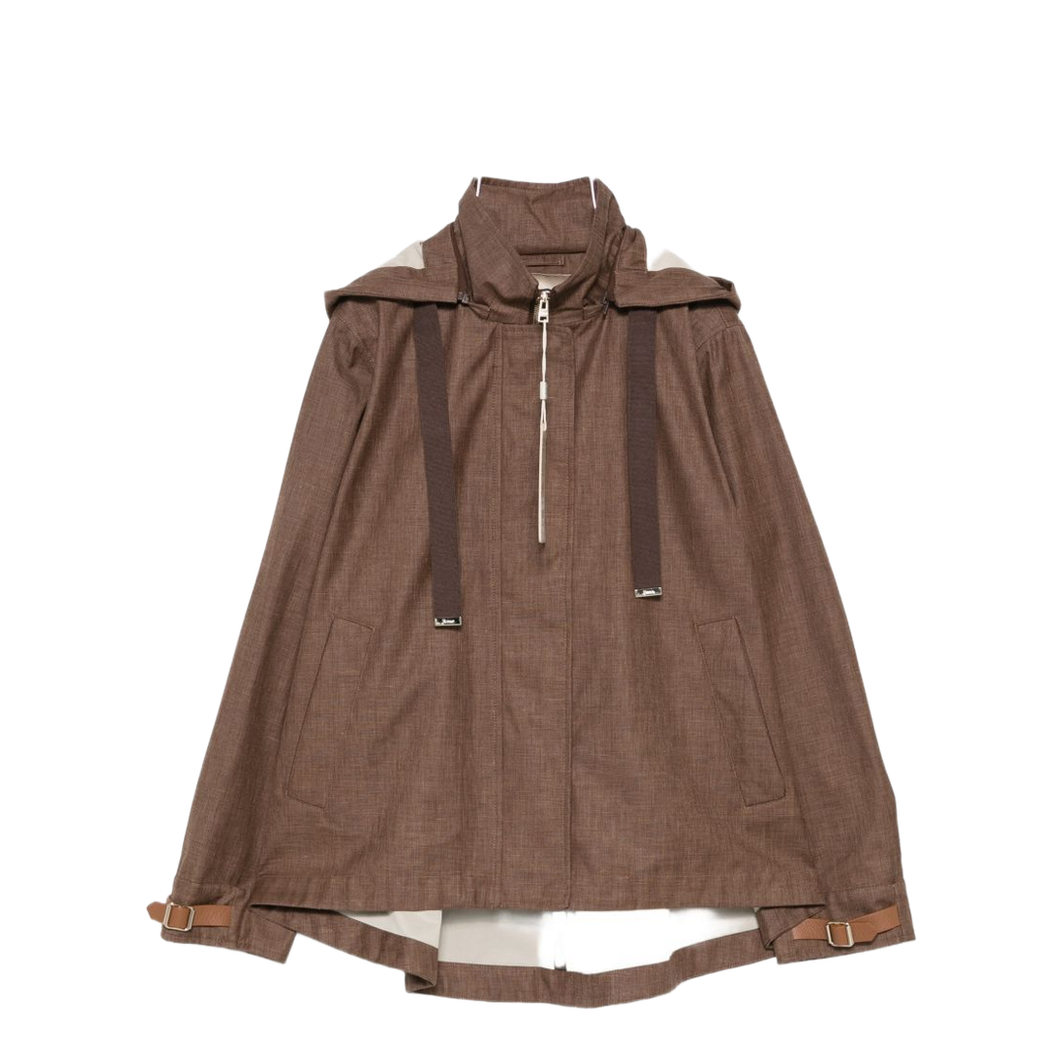 MAYFEYR - Herno - Leather Brown Coat - GC000559D171502240