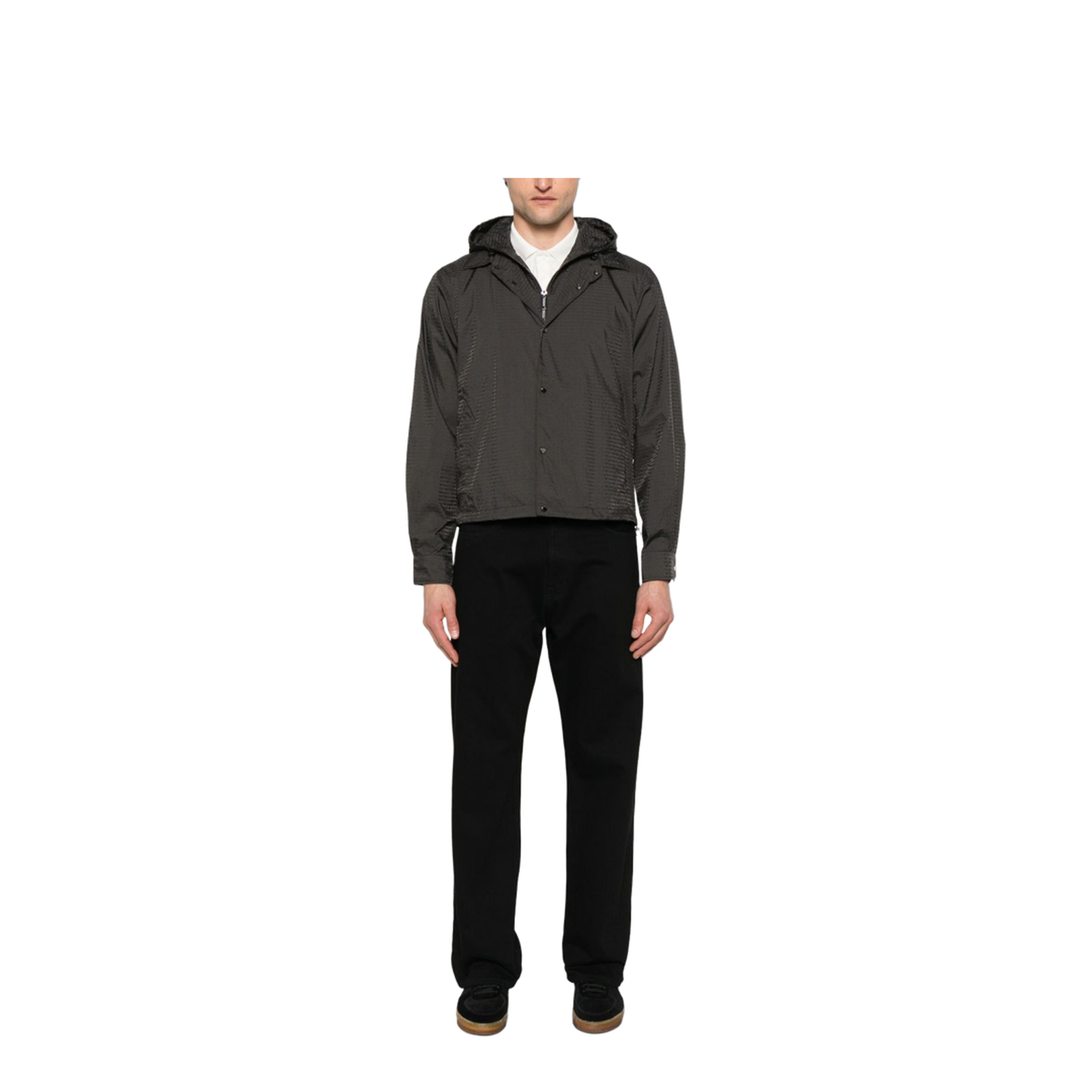 Nylon Blouson with Detachable Inner Panel