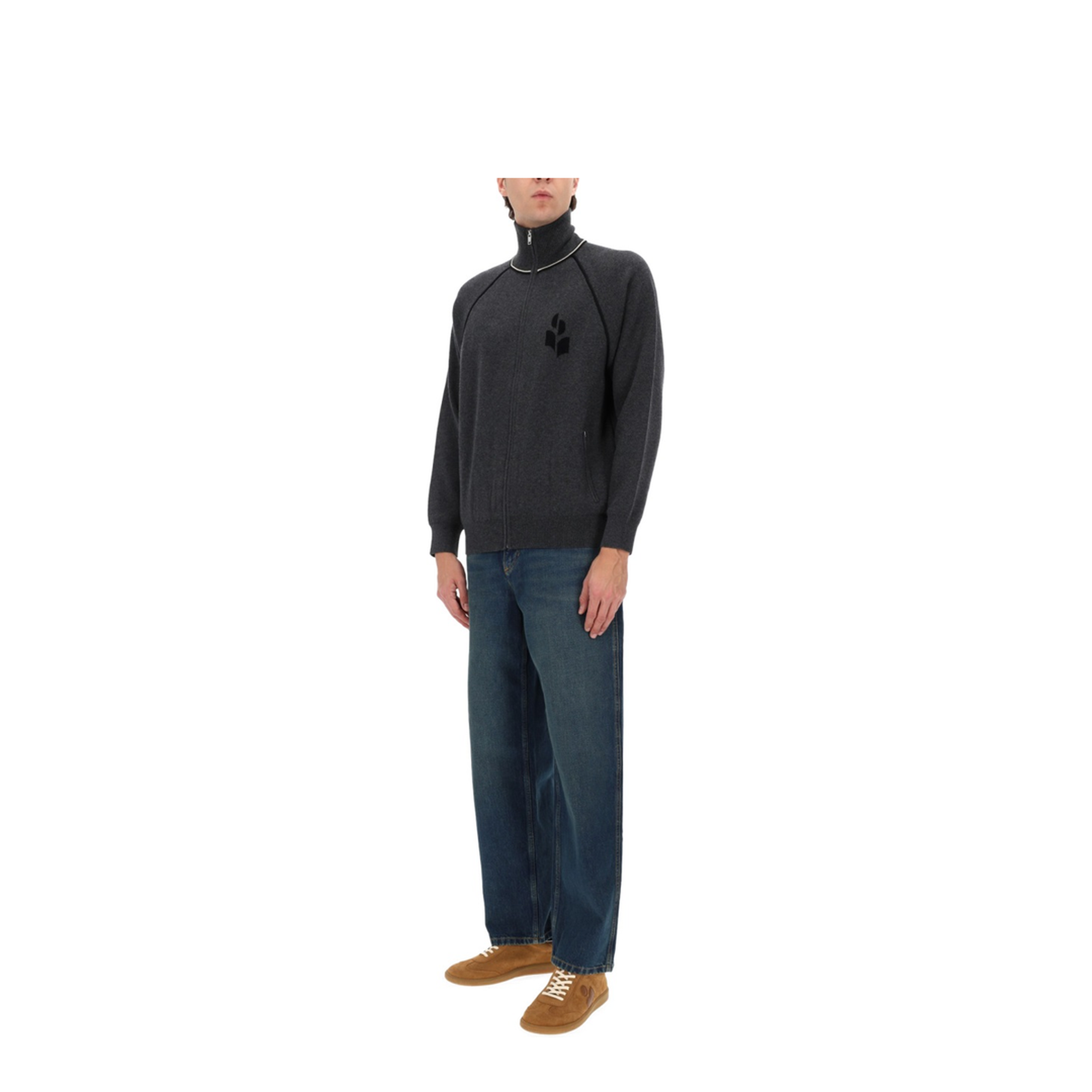 MAYFEYR - Marant - Sergio Logo Sweatshirt - CA0171HAD1L06HANBK