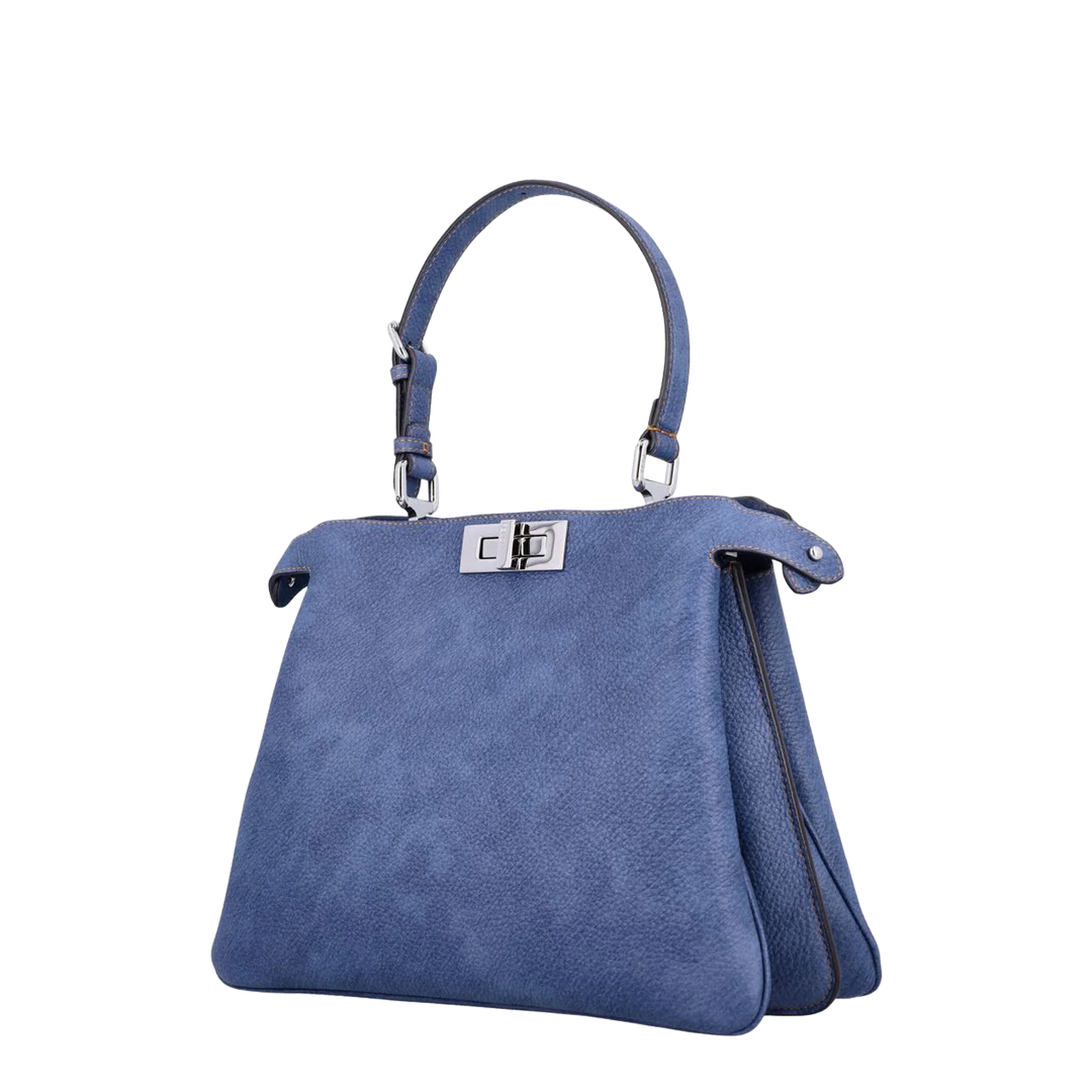 Peekaboo Soft Medium Cuoio Romano Leather Blue