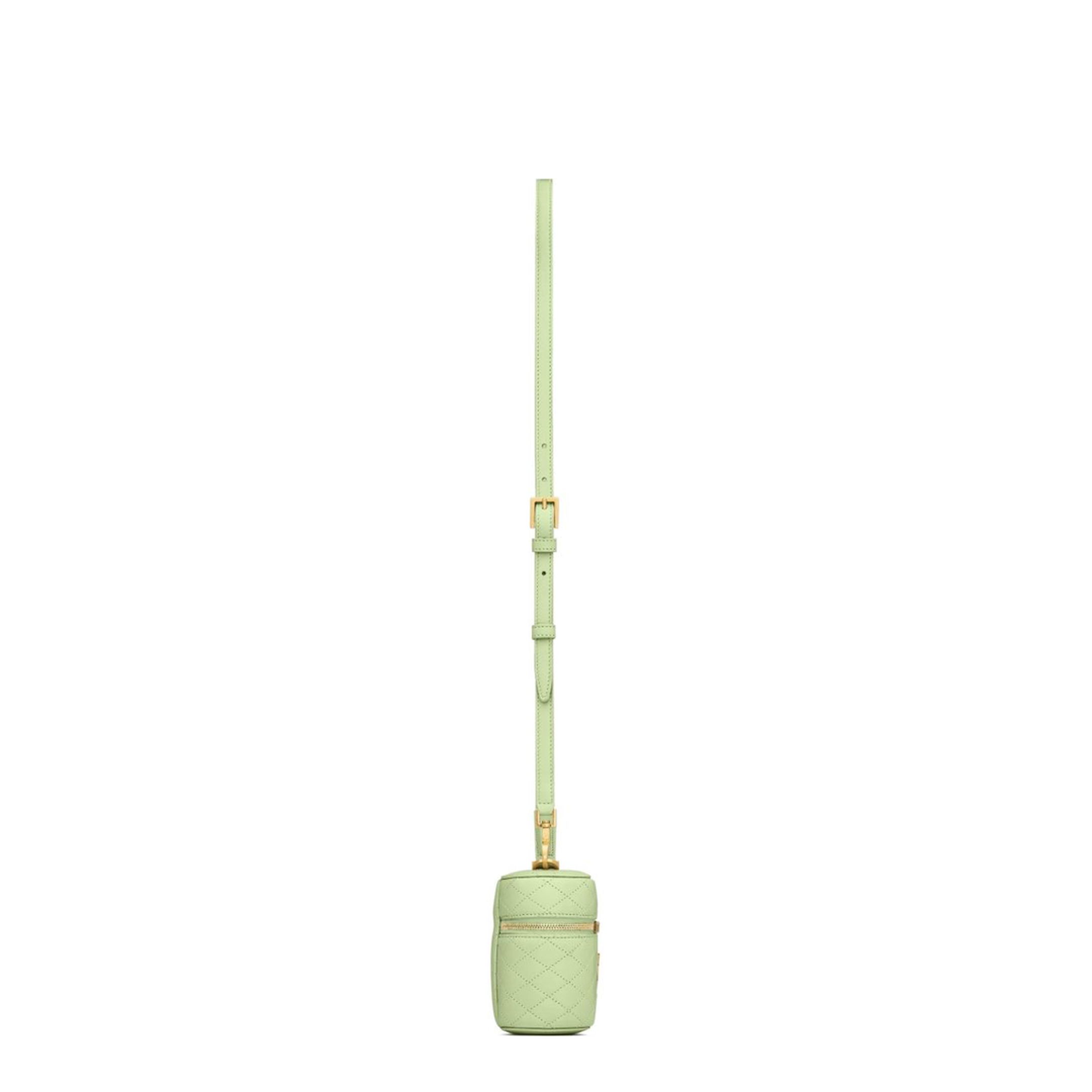 Gaby Small Lambskin Vanity Bag - Misty Jade