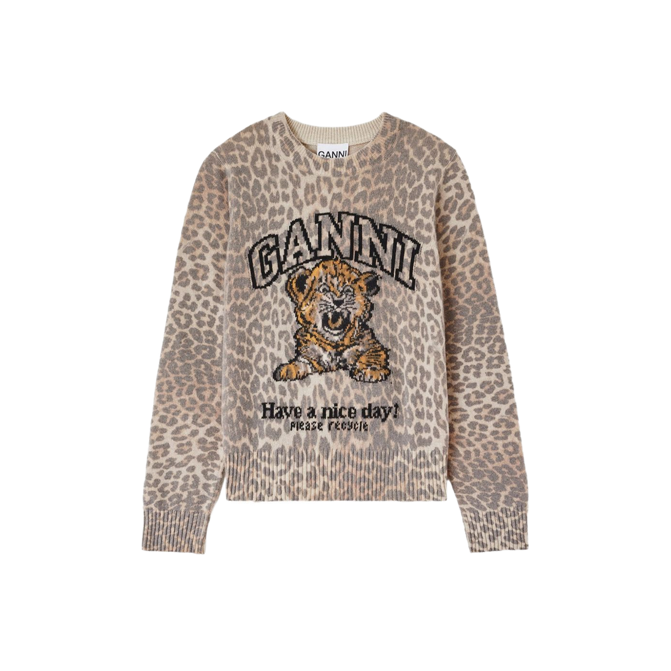 MAYFEYR - Ganni - Sweaters Leopard Print - A1150012859