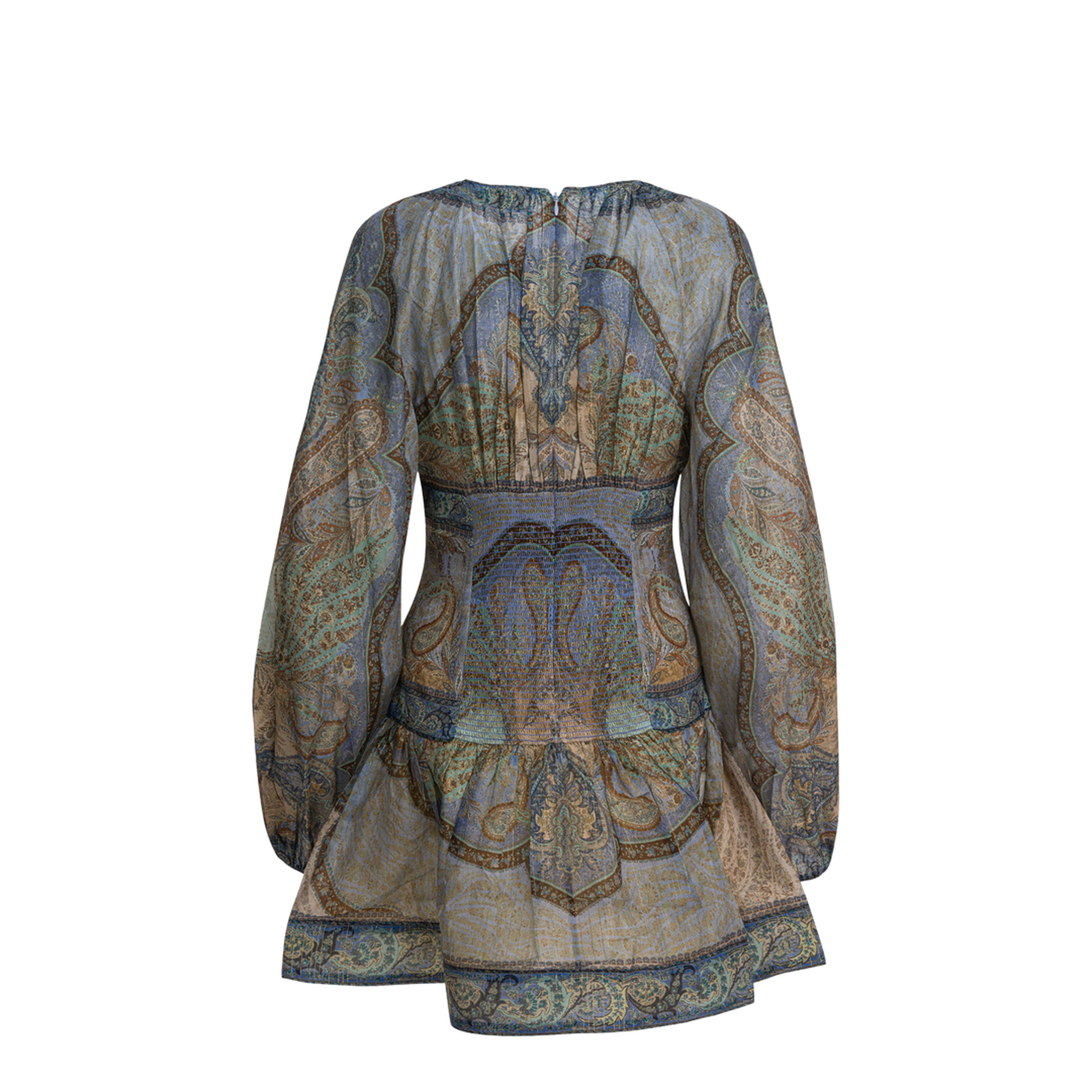Wanderlust Cotton Silk Mini Dress