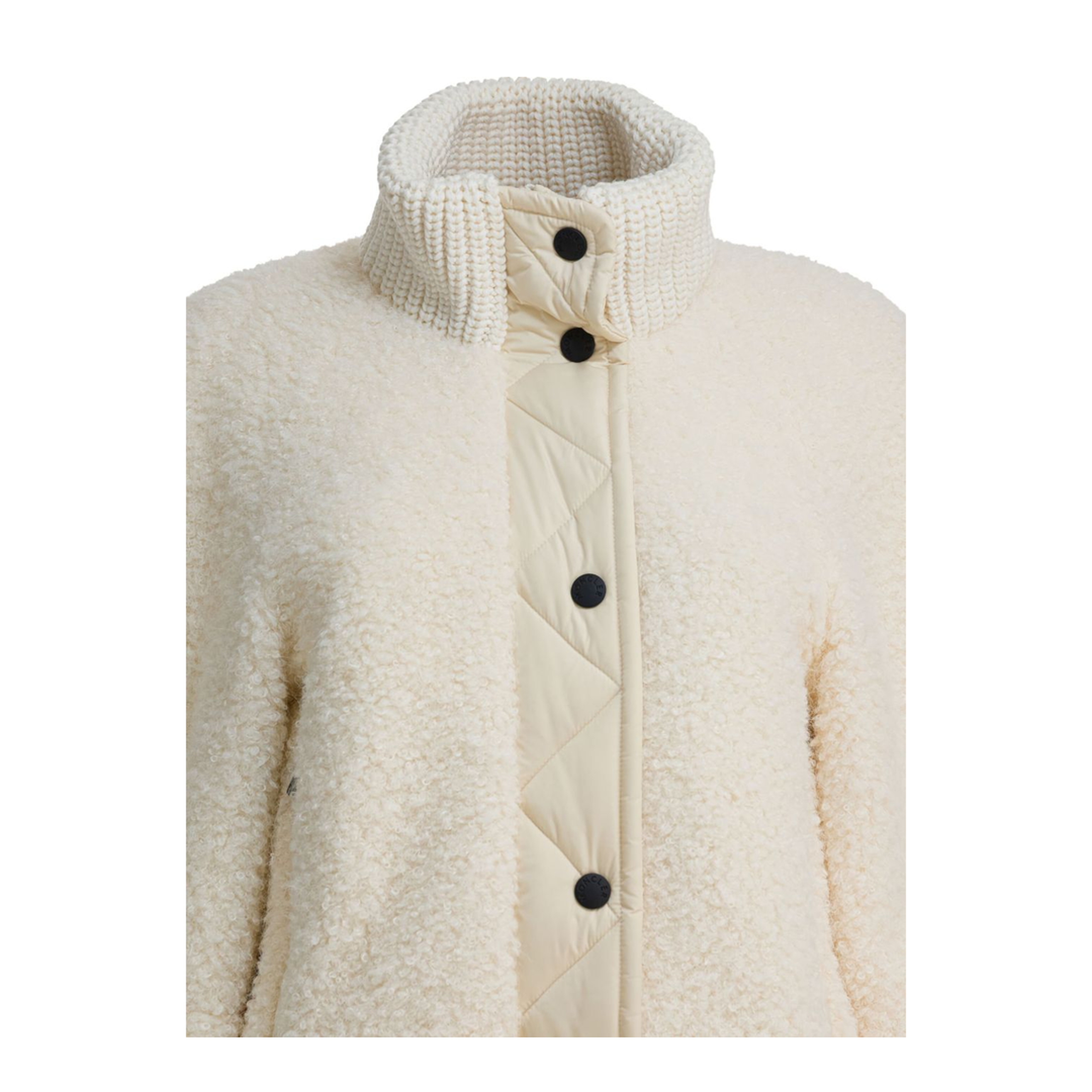 Natural Ivory Teddy Ayles Jacket