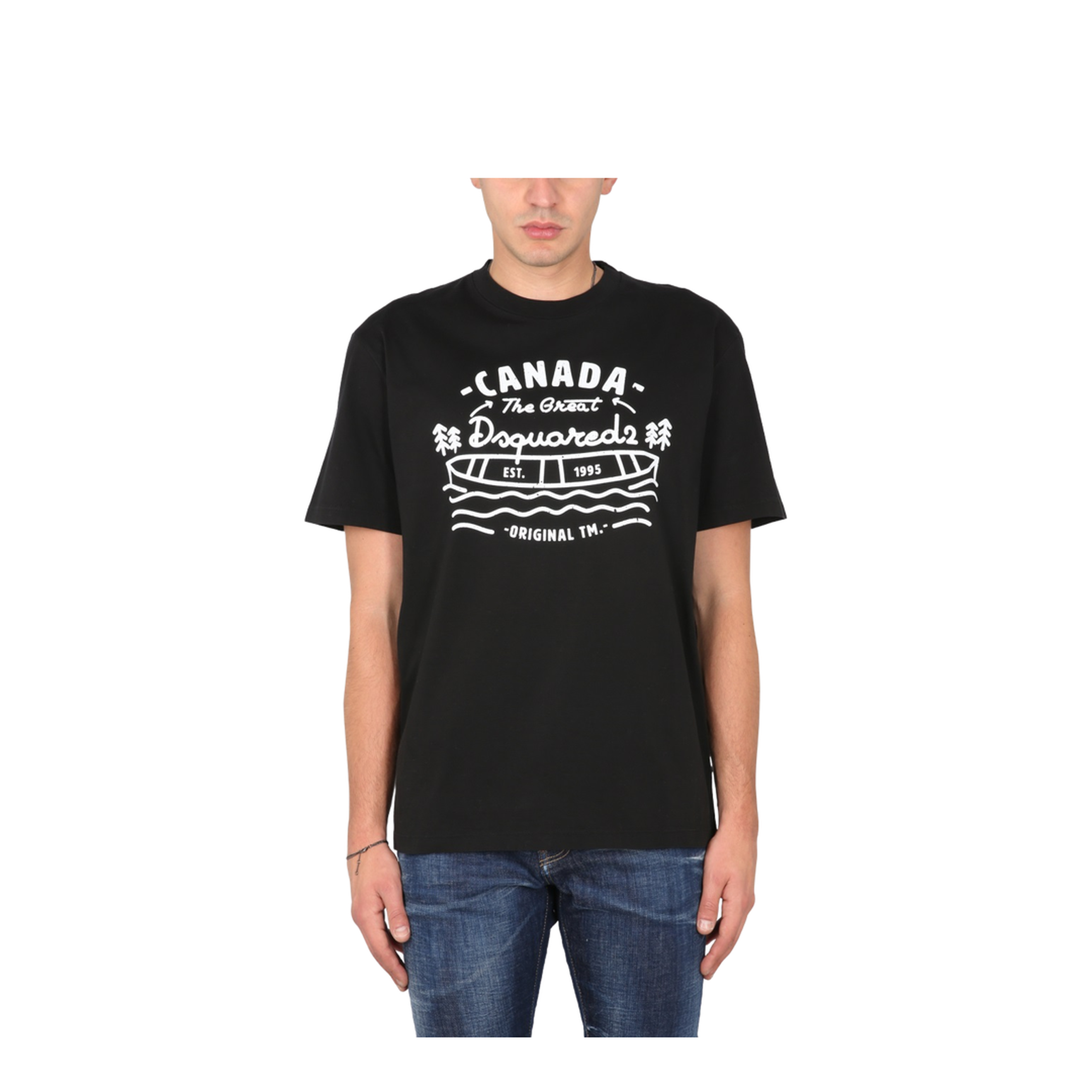 MAYFEYR - Dsquared2 - Logo Print T-Shirt - S74GD1185S22427900