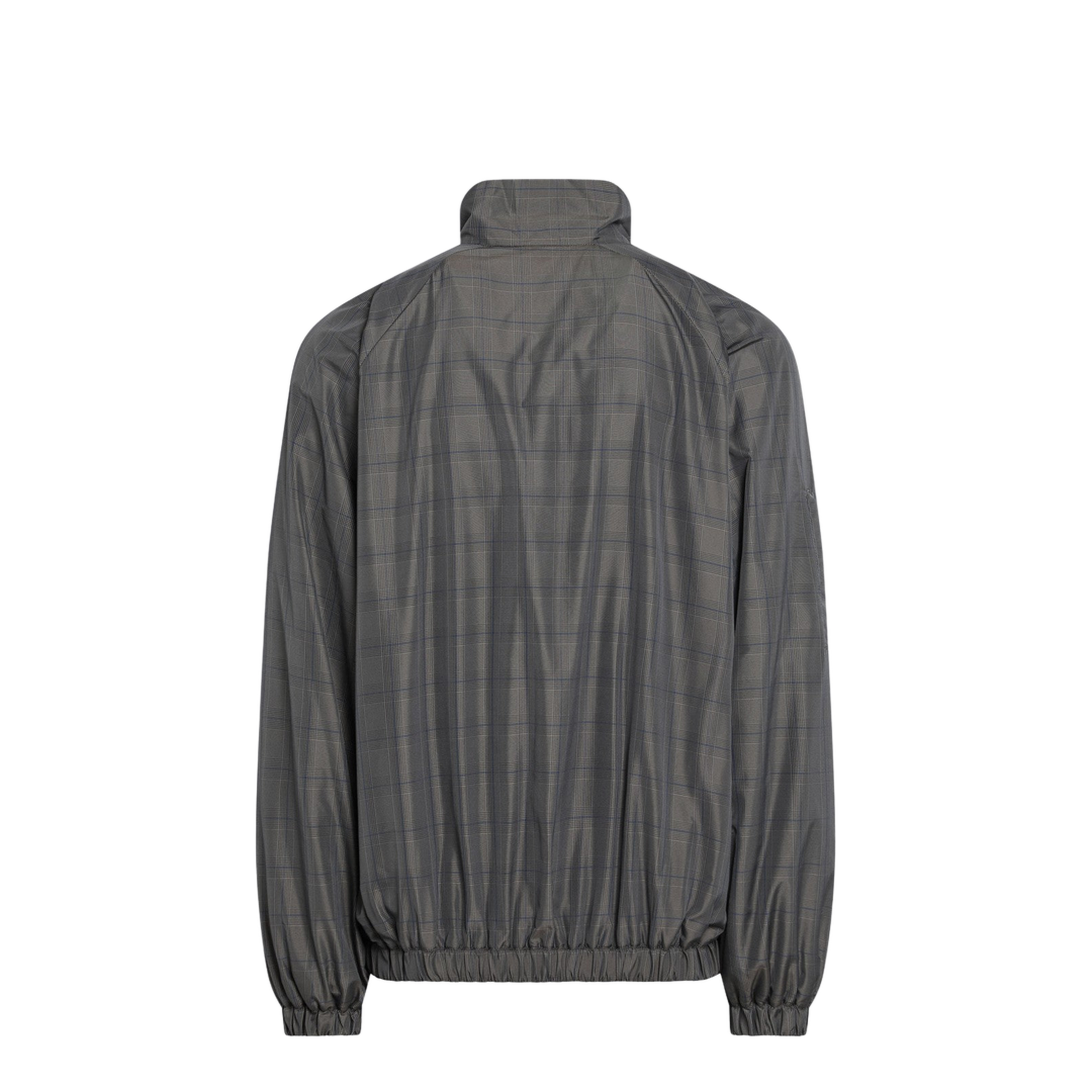 Nylon Jacket With Madras Print