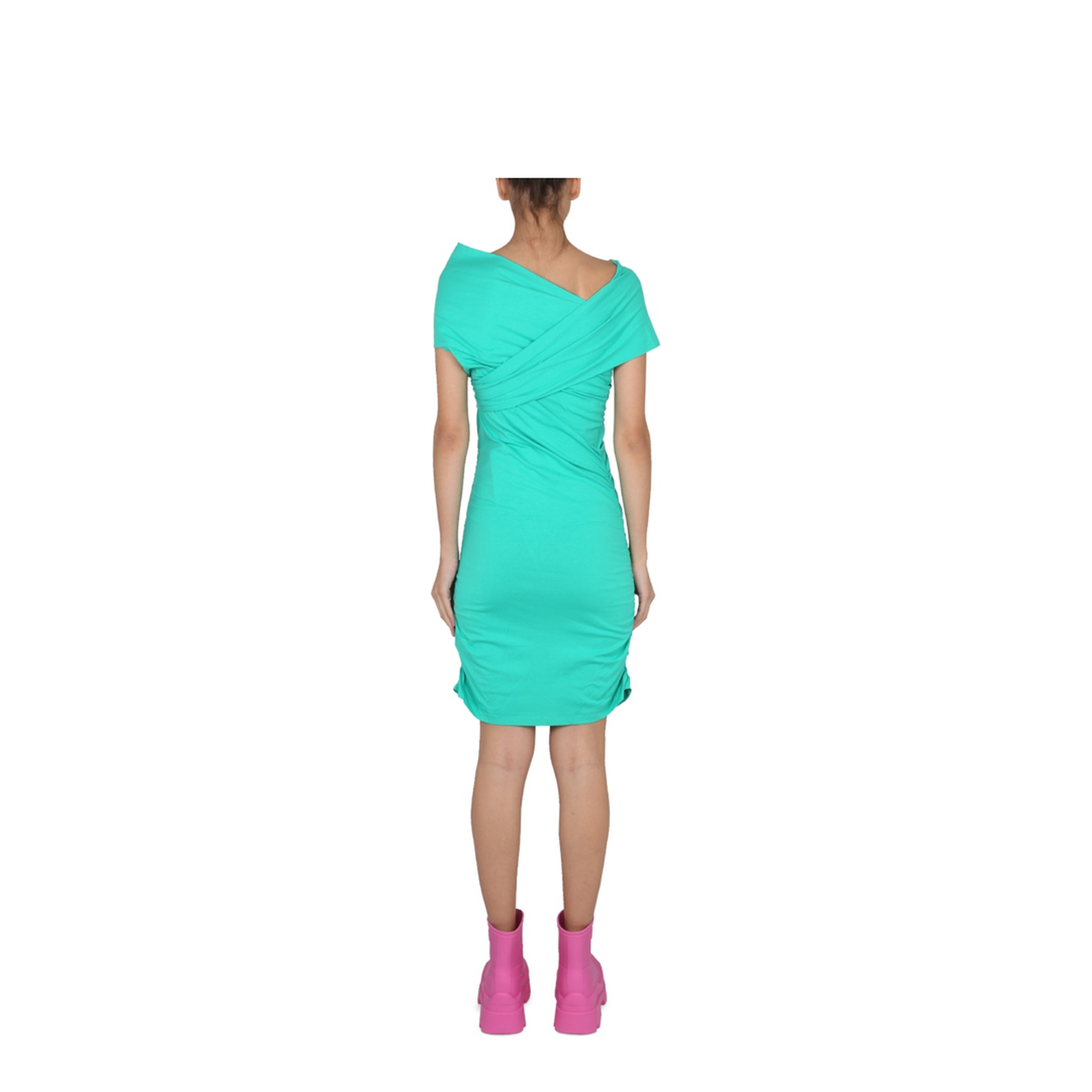 MAYFEYR - MSGM - Draped Dress - 3342MDA17922779834