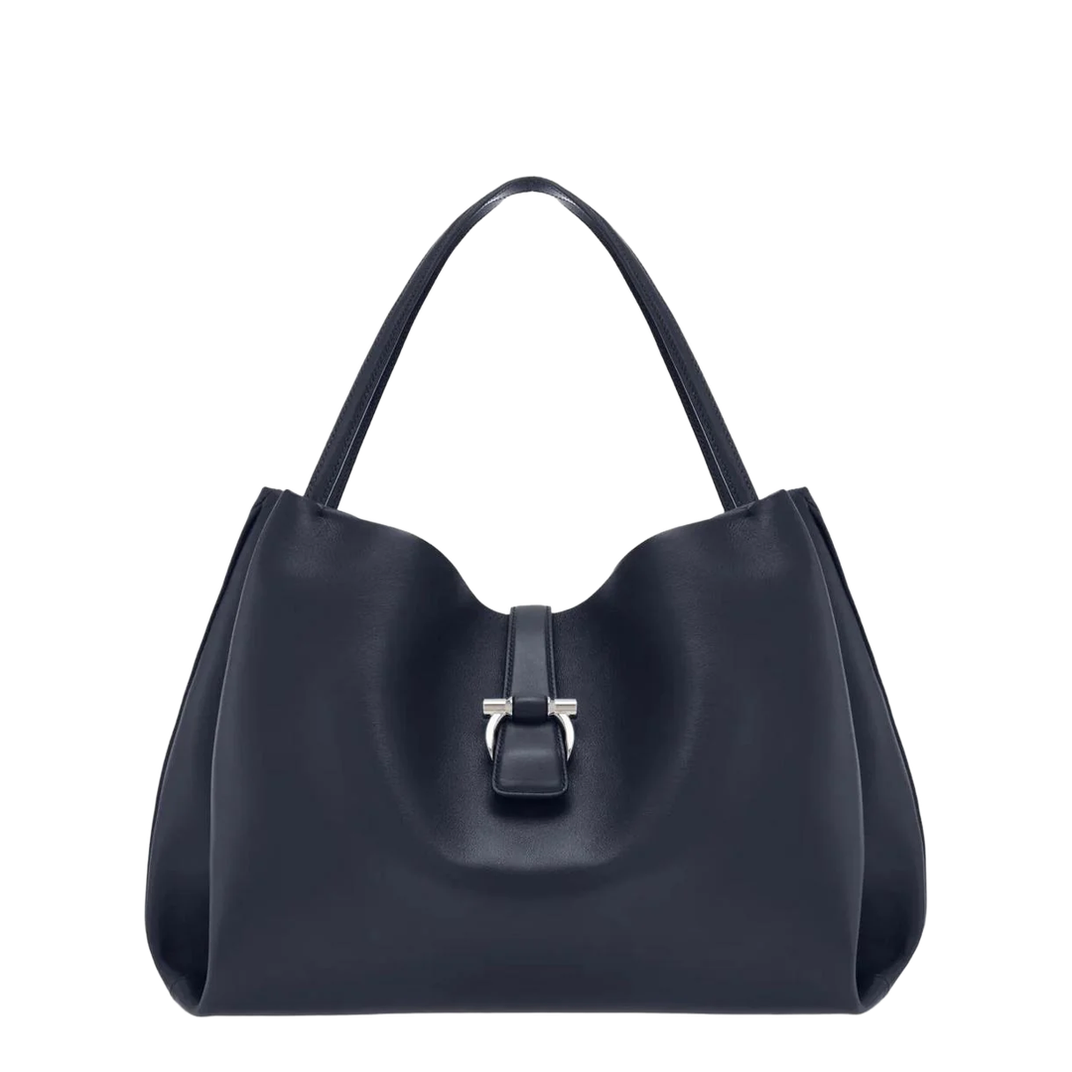 MAYFEYR - Ferragamo - Large Leather Softened Tote Bags - 2198040785176