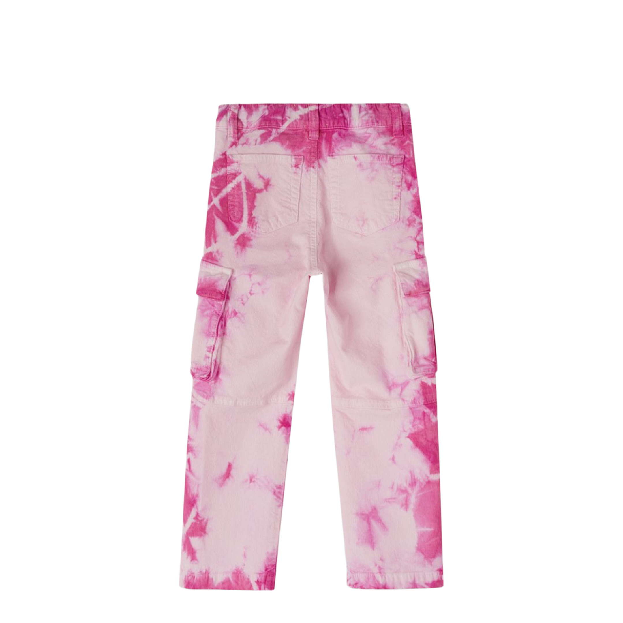 Velvet Tie Dye Cargo Pants