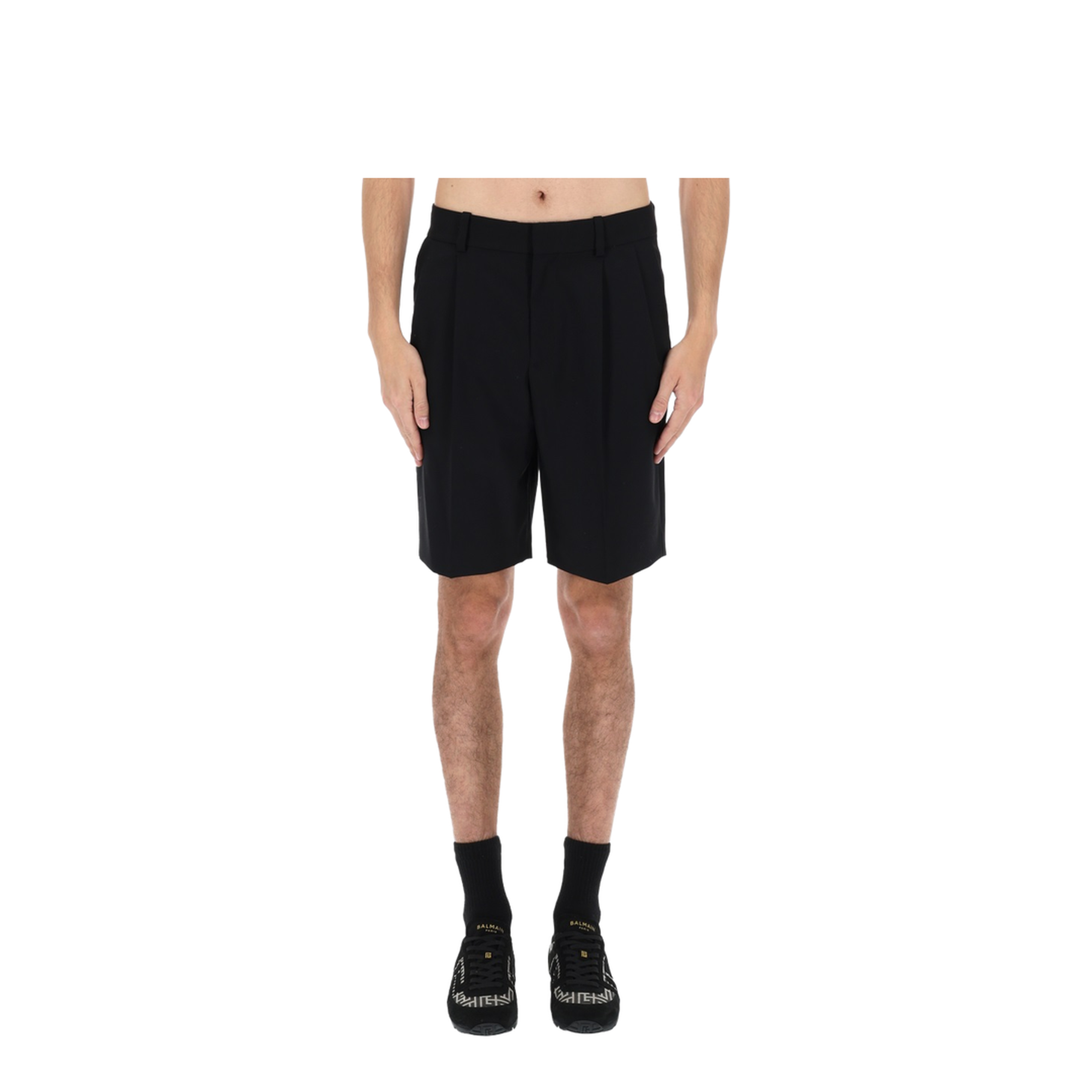 Wool Tailored Shorts