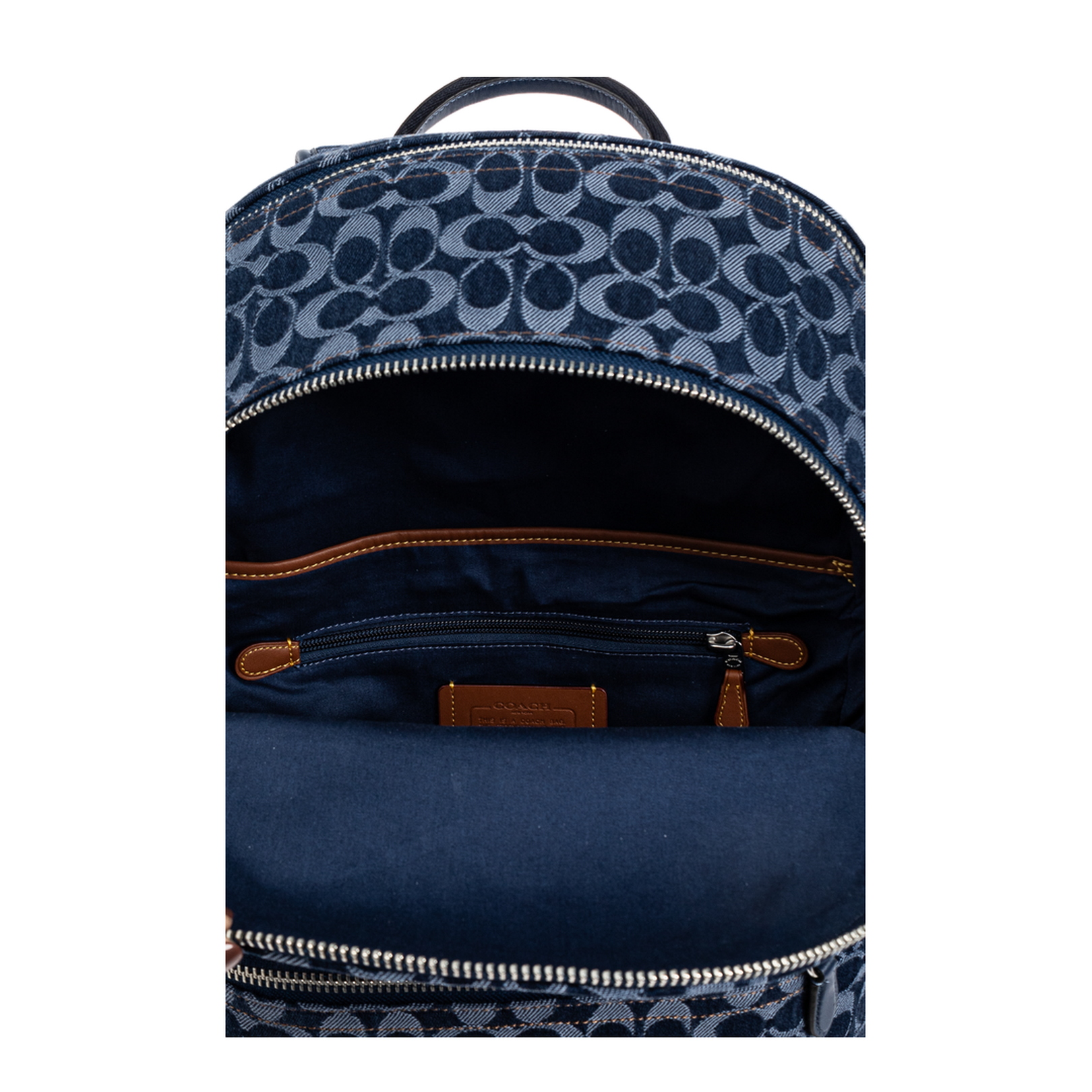 Denim Monogram Backpack