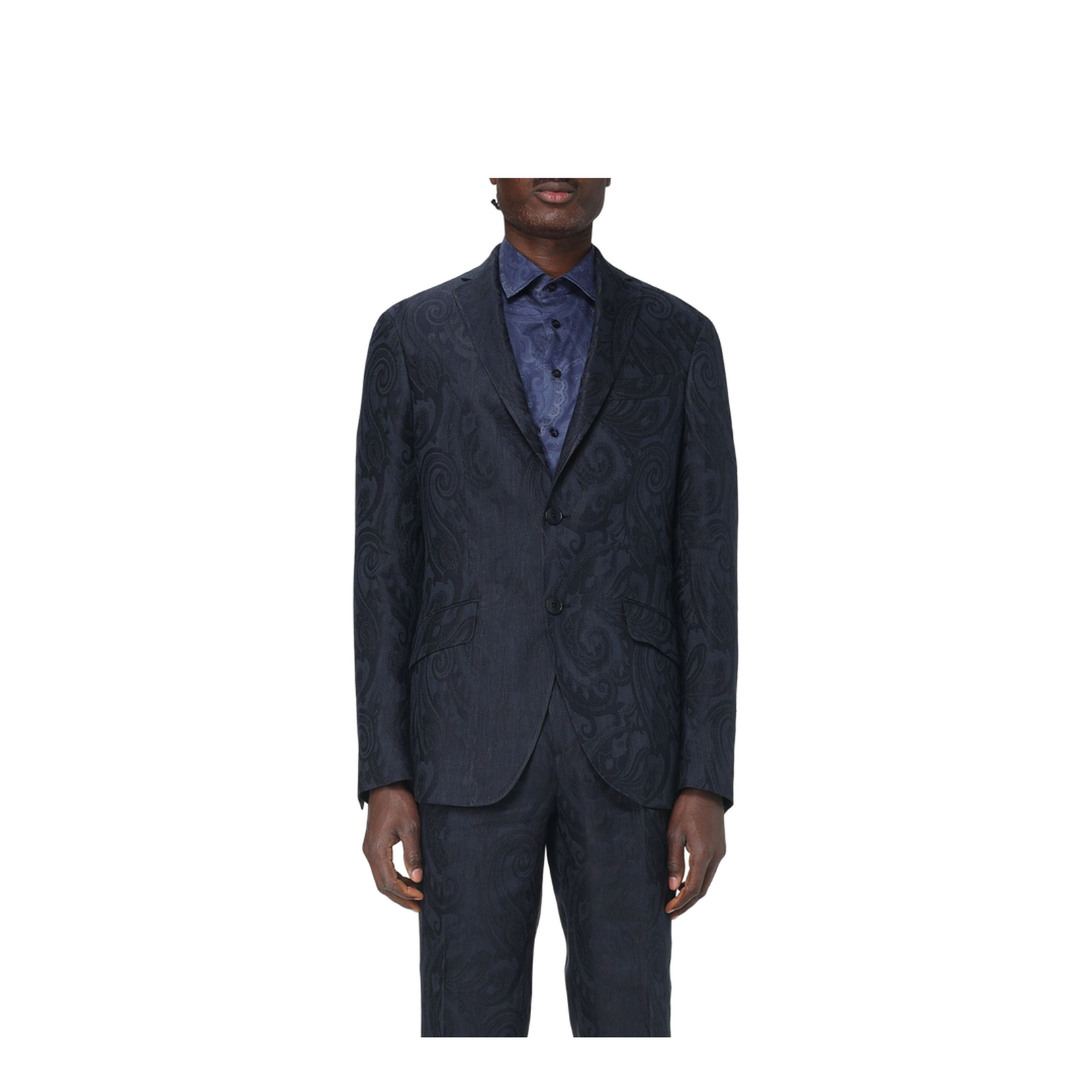 Paisley Jacquard Blazer