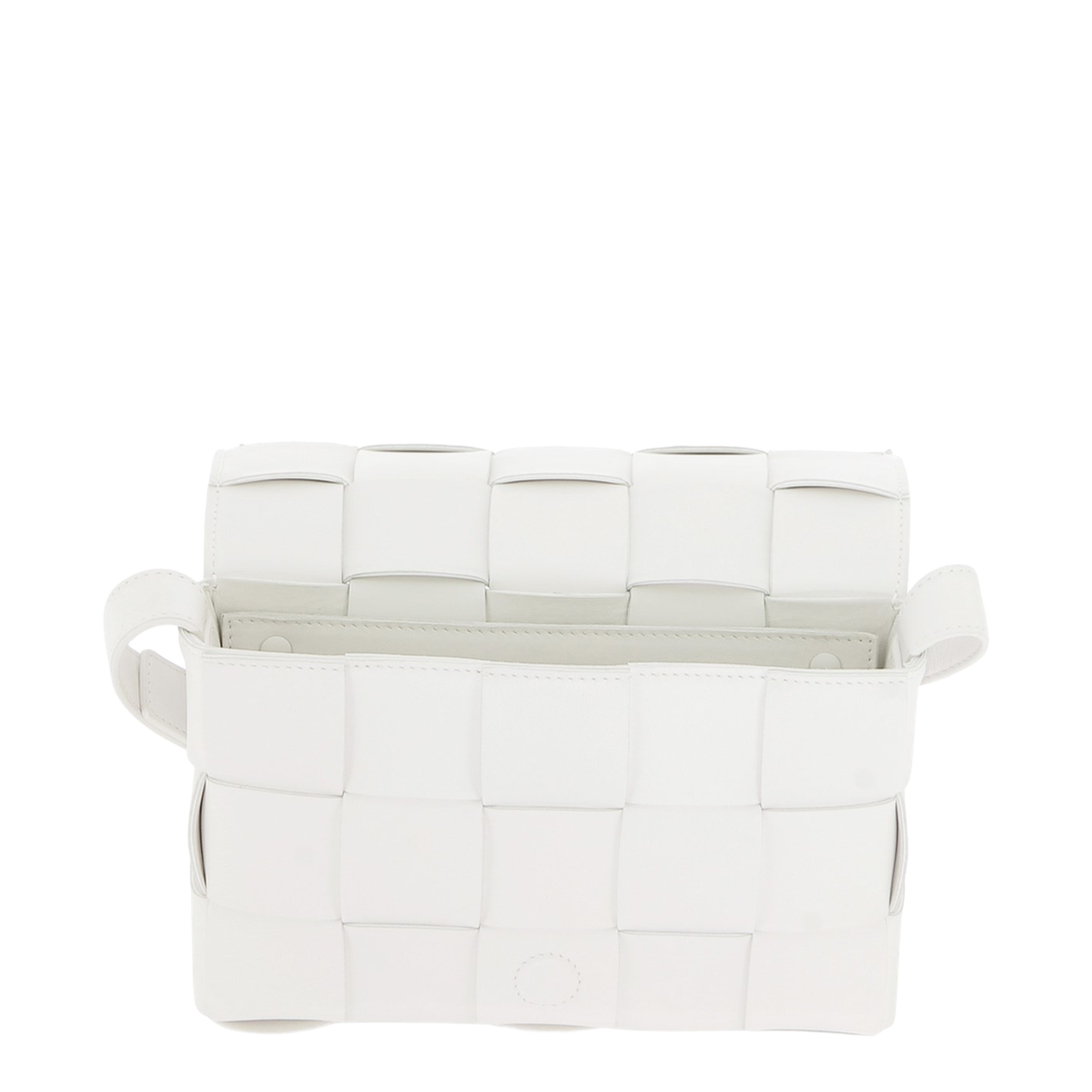 Cassette White Shoulder Bag