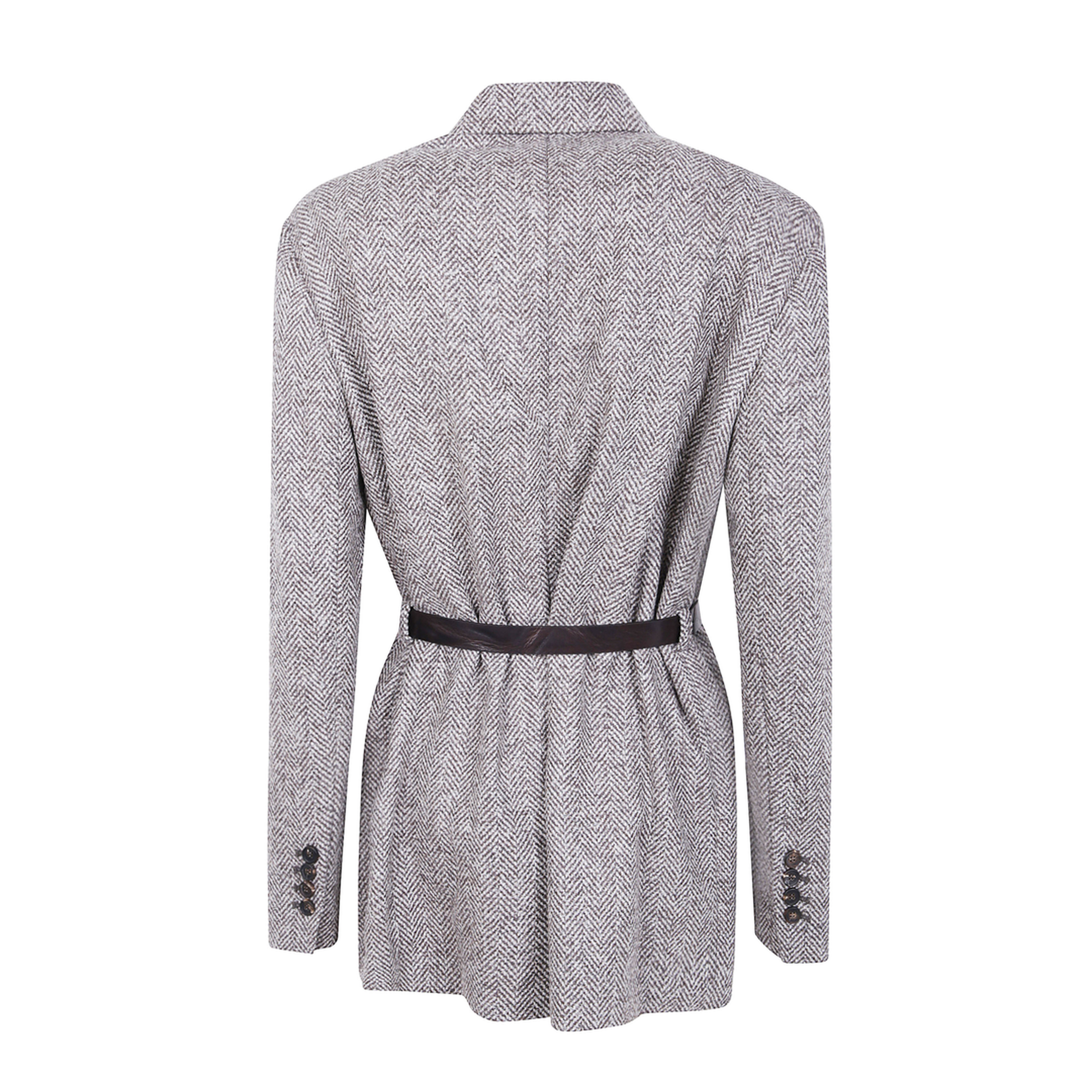 Belted Single Breasted Jacket