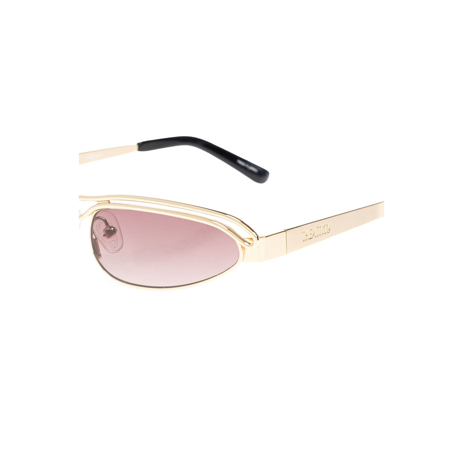 Norma Sunglasses in Gold and Purple