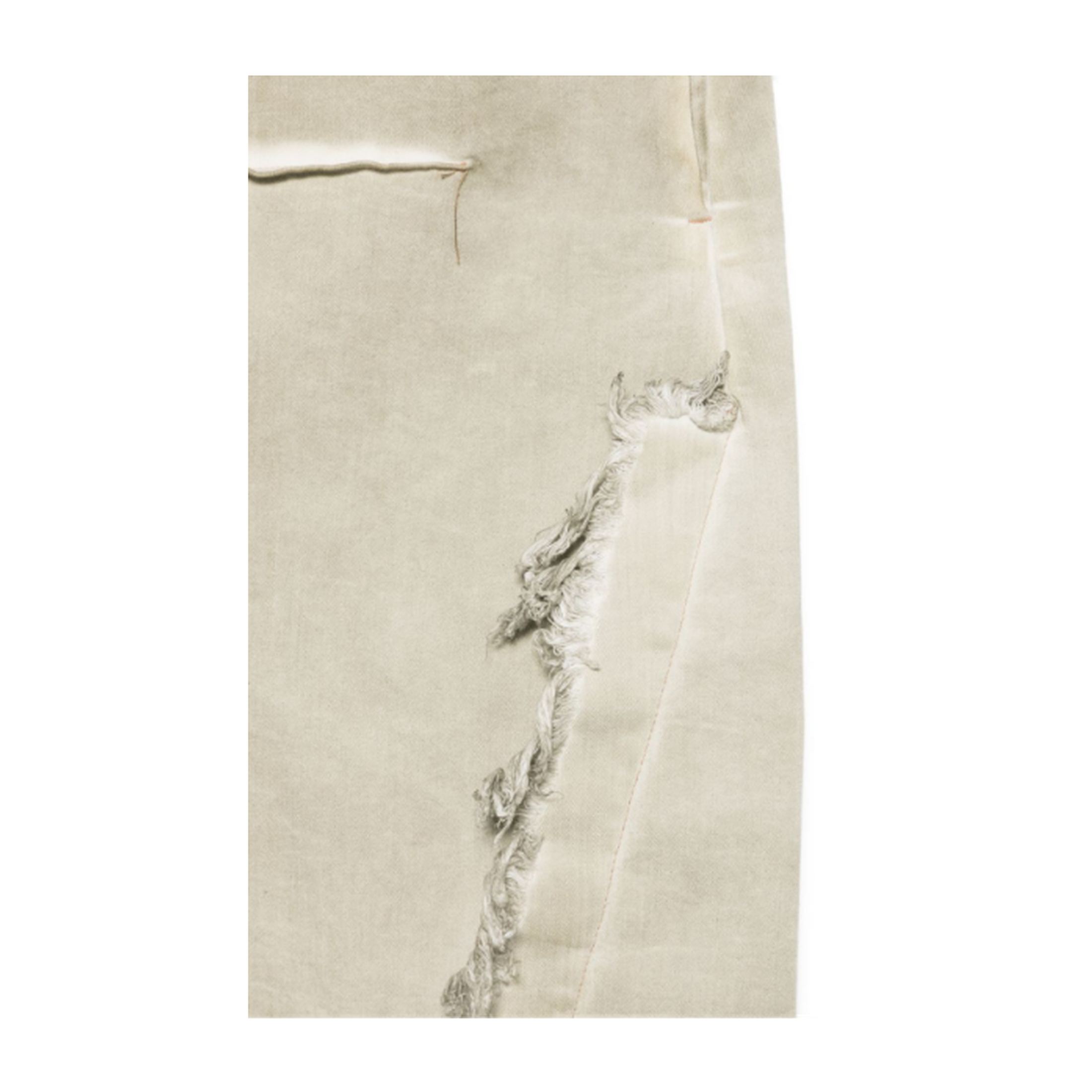 MAYFEYR - Rick Owens - Denim Sliced Skirt - DS01F4340SDSN138
