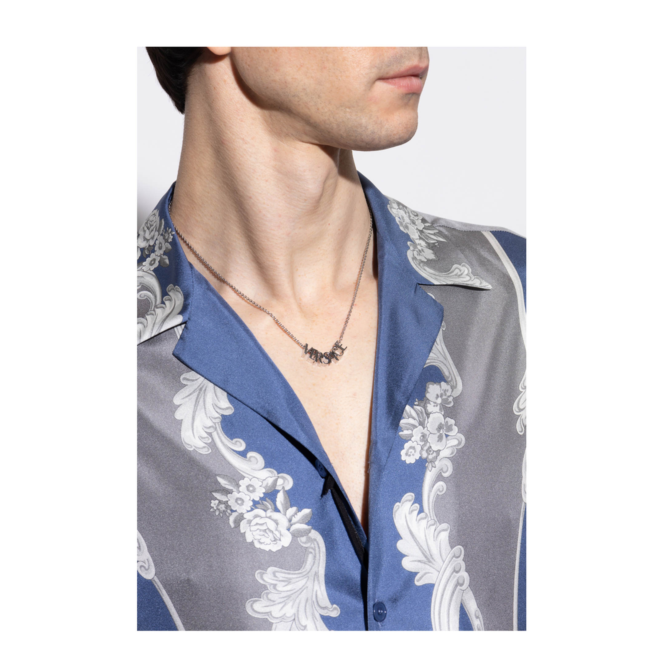 Necklace with logo