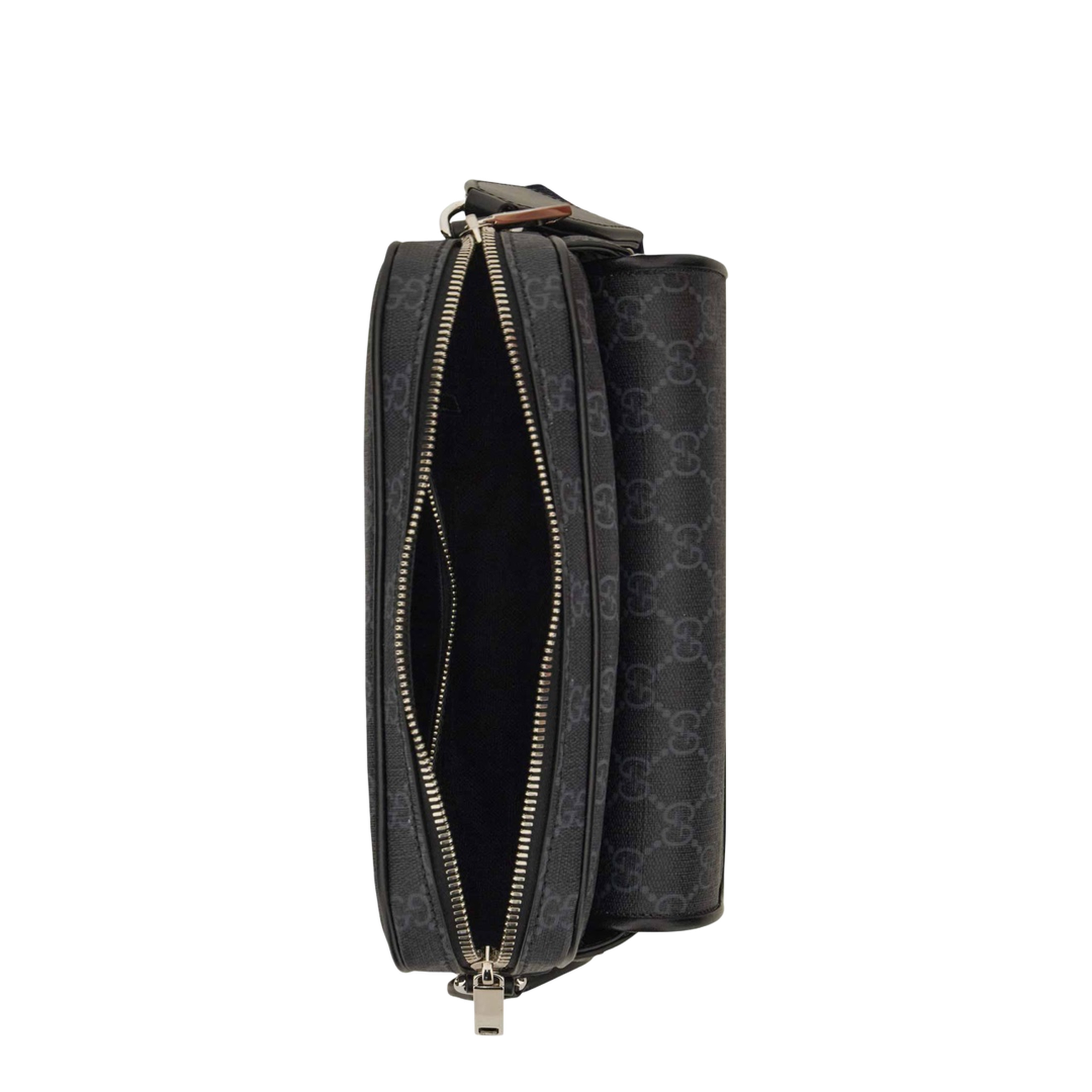 GG Black Small Leather Crossbody Bags - Black