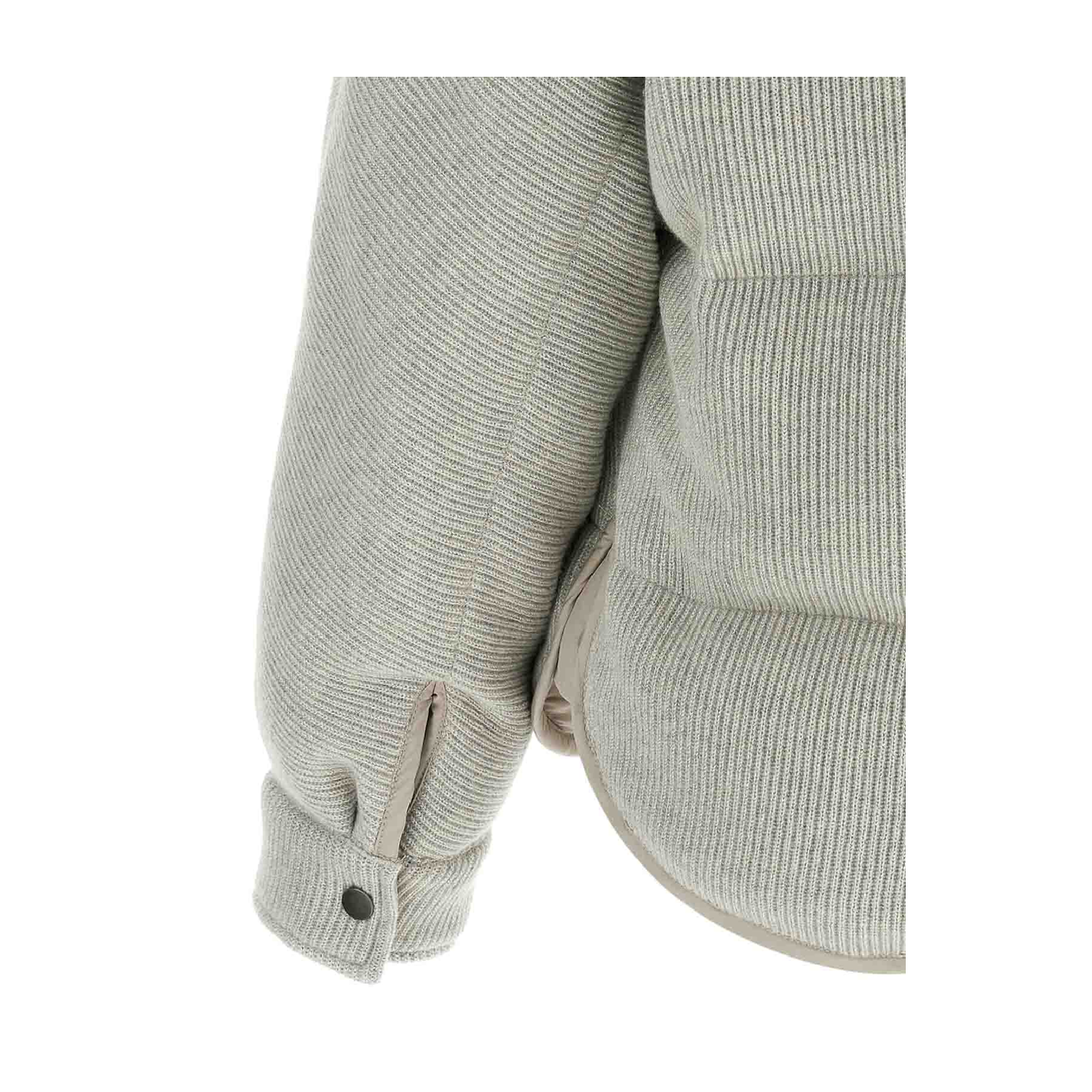 Lame Wool Down Jacket