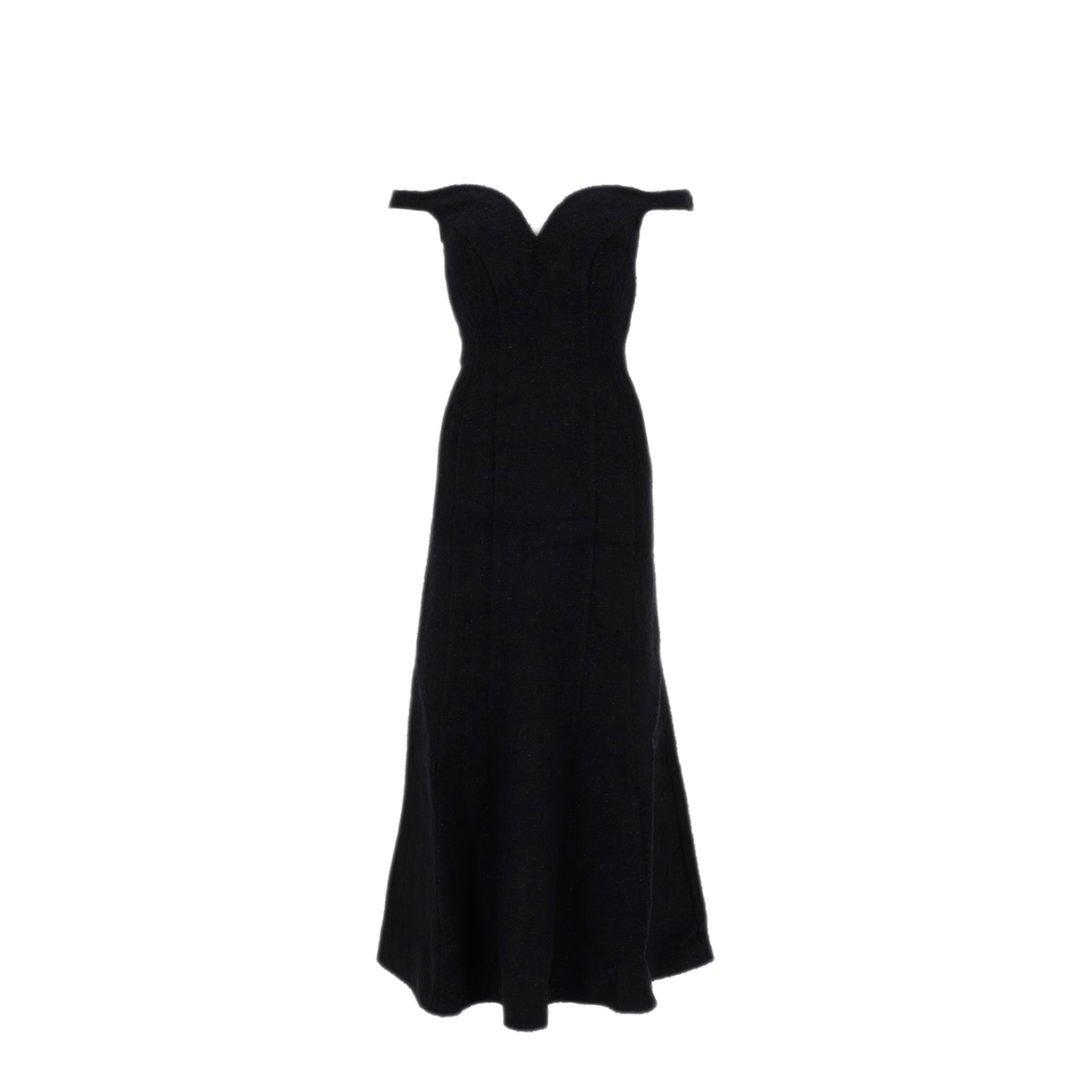 MAYFEYR - Self Portrait - Boucle Midi Dress - RS26075MBBLACK