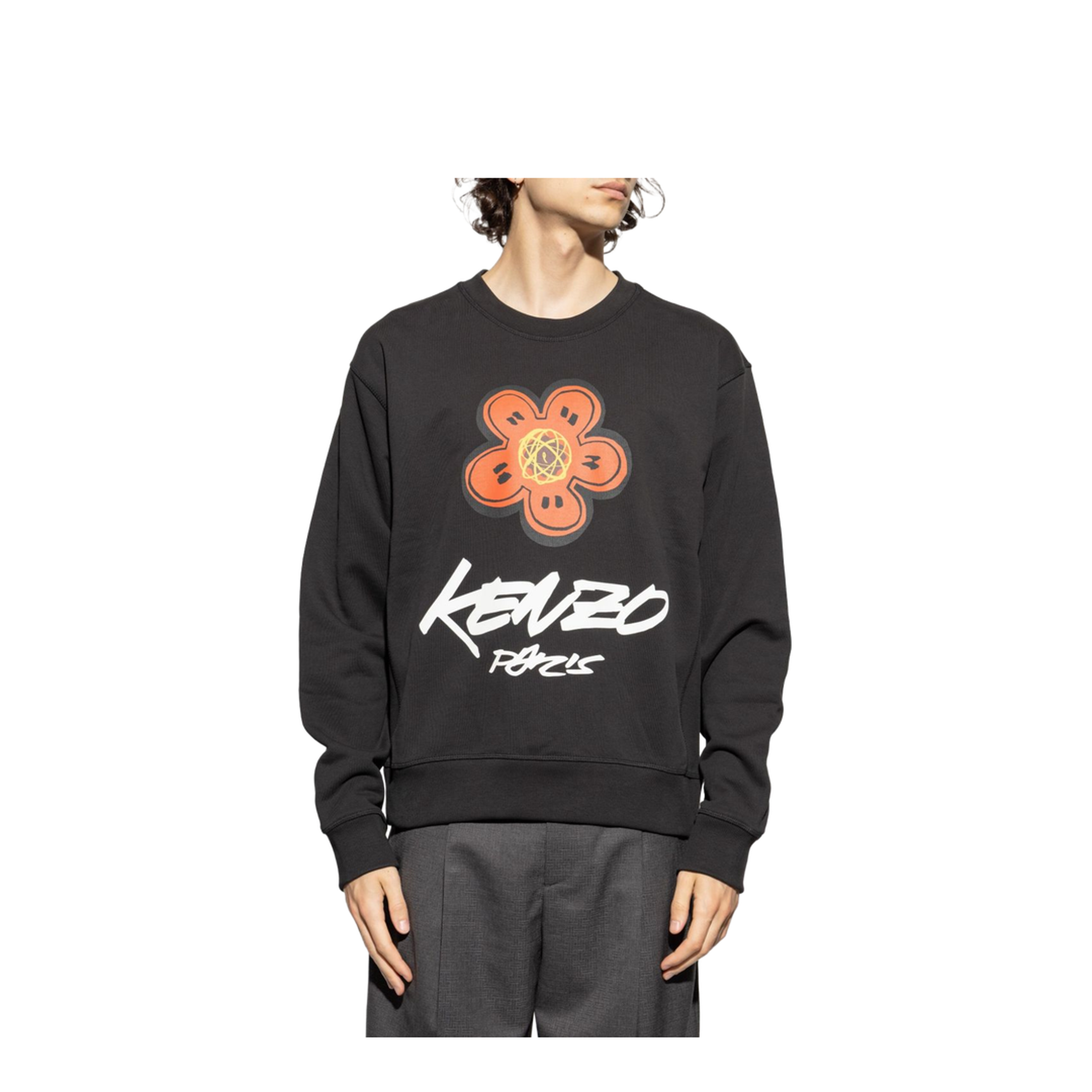 Cotton Sweatshirt X Futura 2000