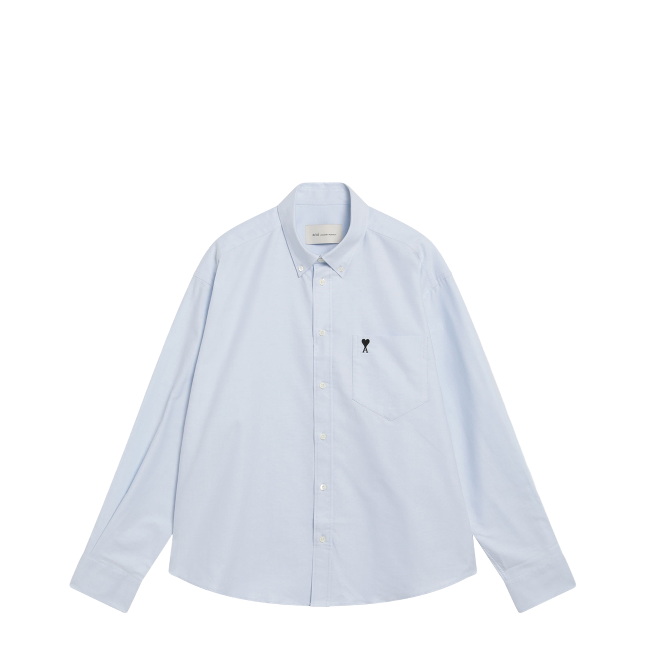 MAYFEYR - Ami Paris - Light Blue De Coeur Shirt - HSH822CO0031450