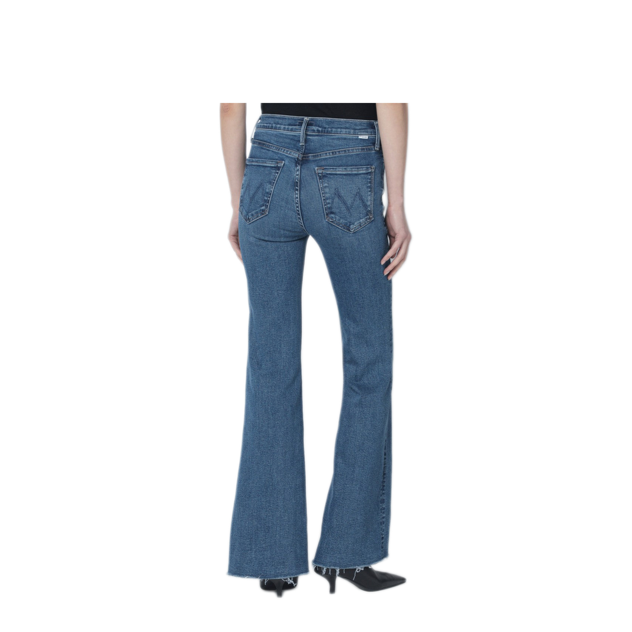 MAYFEYR - Mother - Doozy Sneak Fray Flared Jeans - 11315-1726COLPS