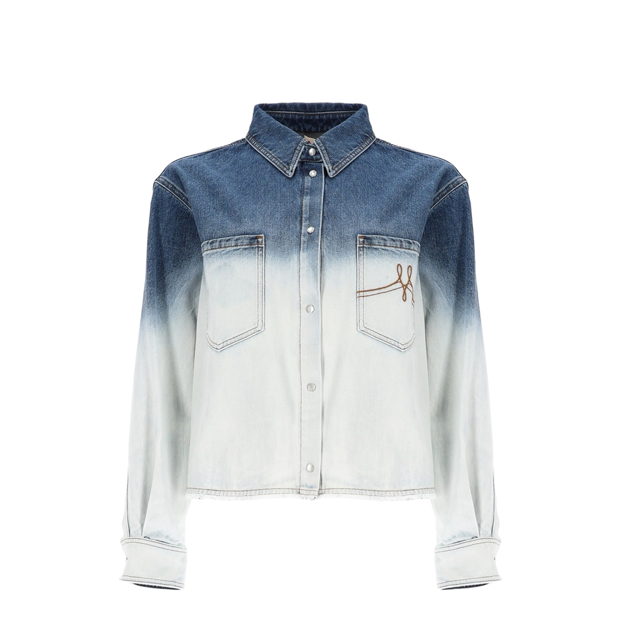 Shirt with Logo Embroidery