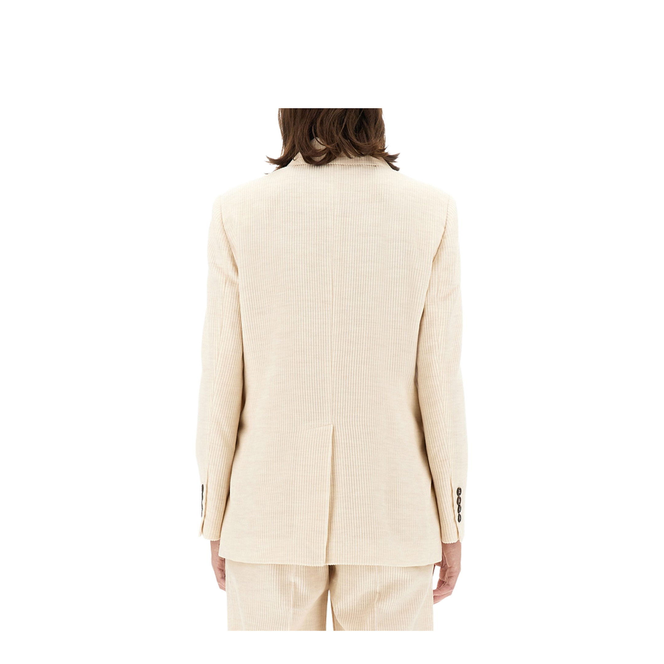 Double Breasted Jacket Beige