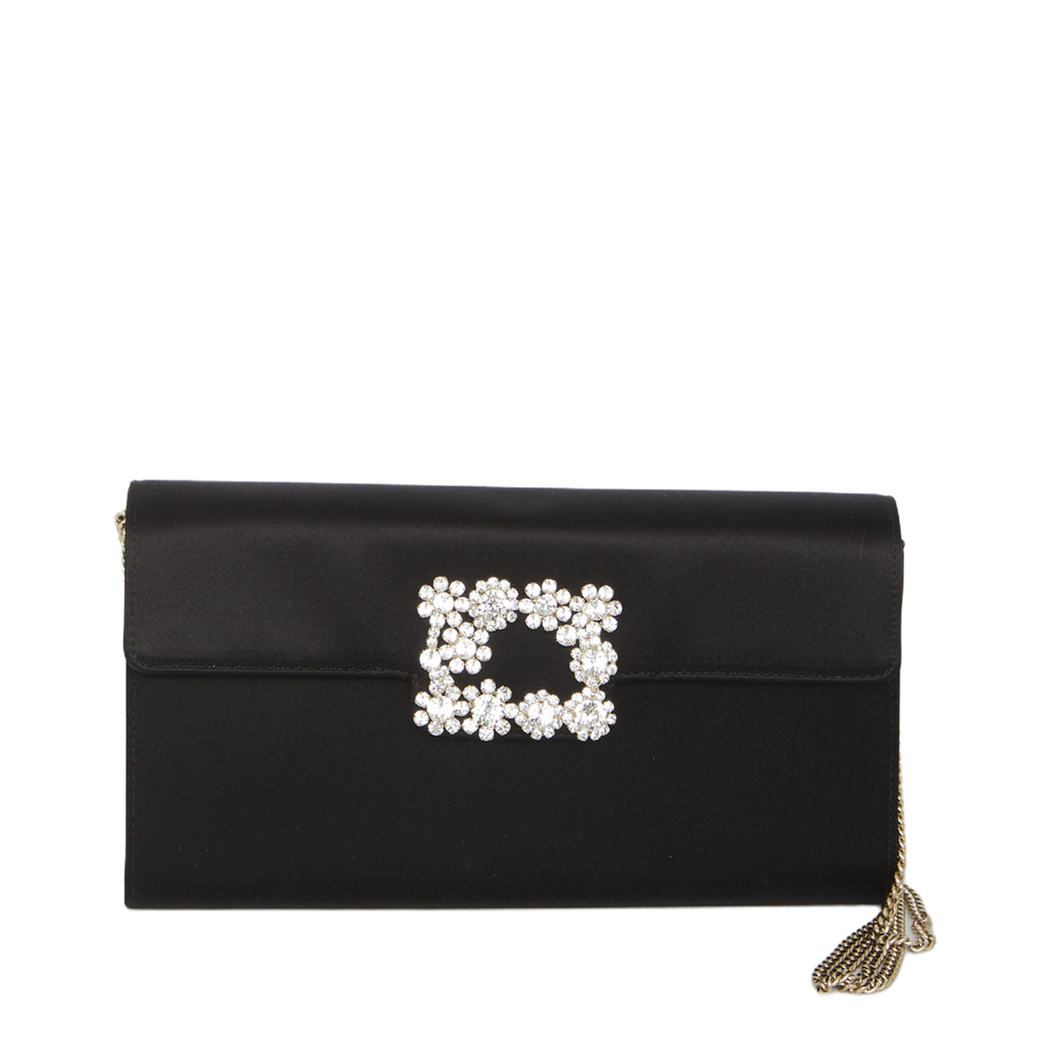 Envelope Flap Flower Buckle Handbag