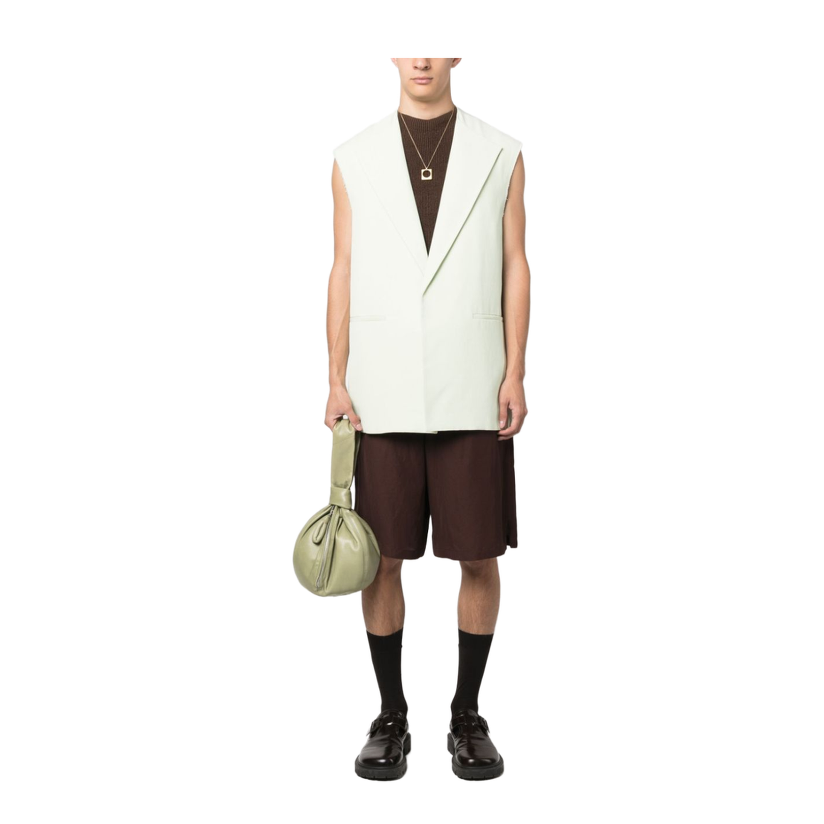 Tailored Green Vest
