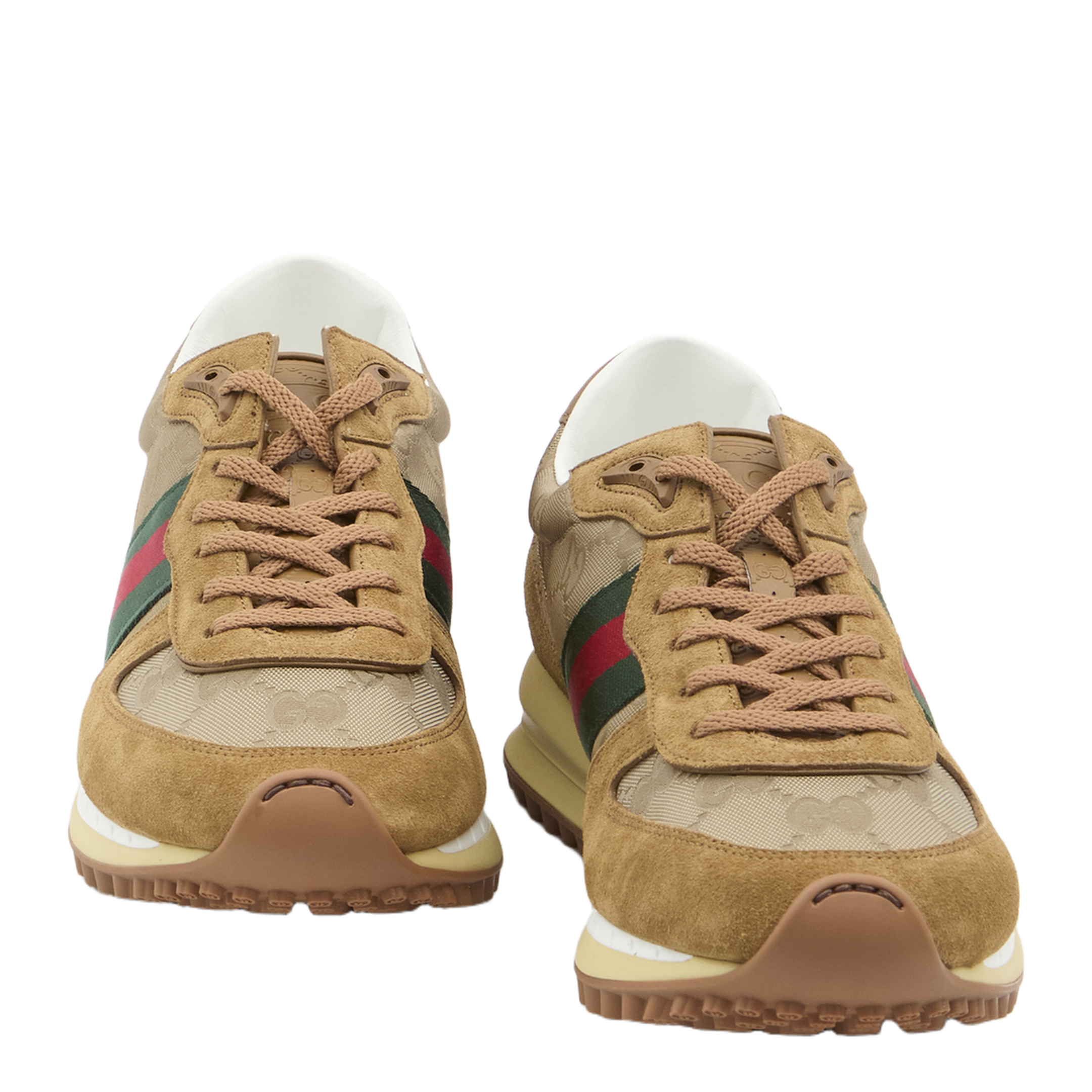 Re-Motion GG Nylon and Suede Sneakers