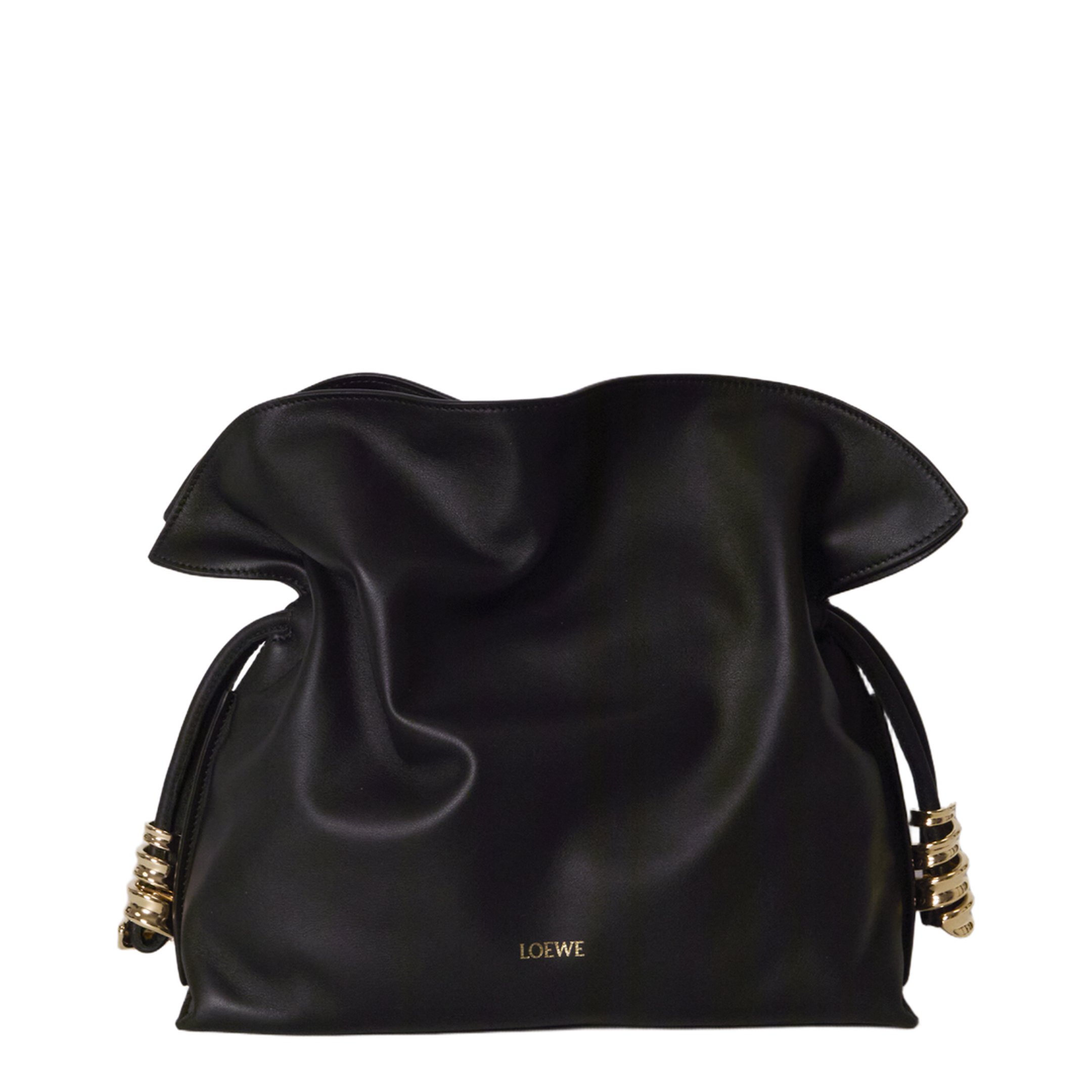 Coil Flamenco clutch bag