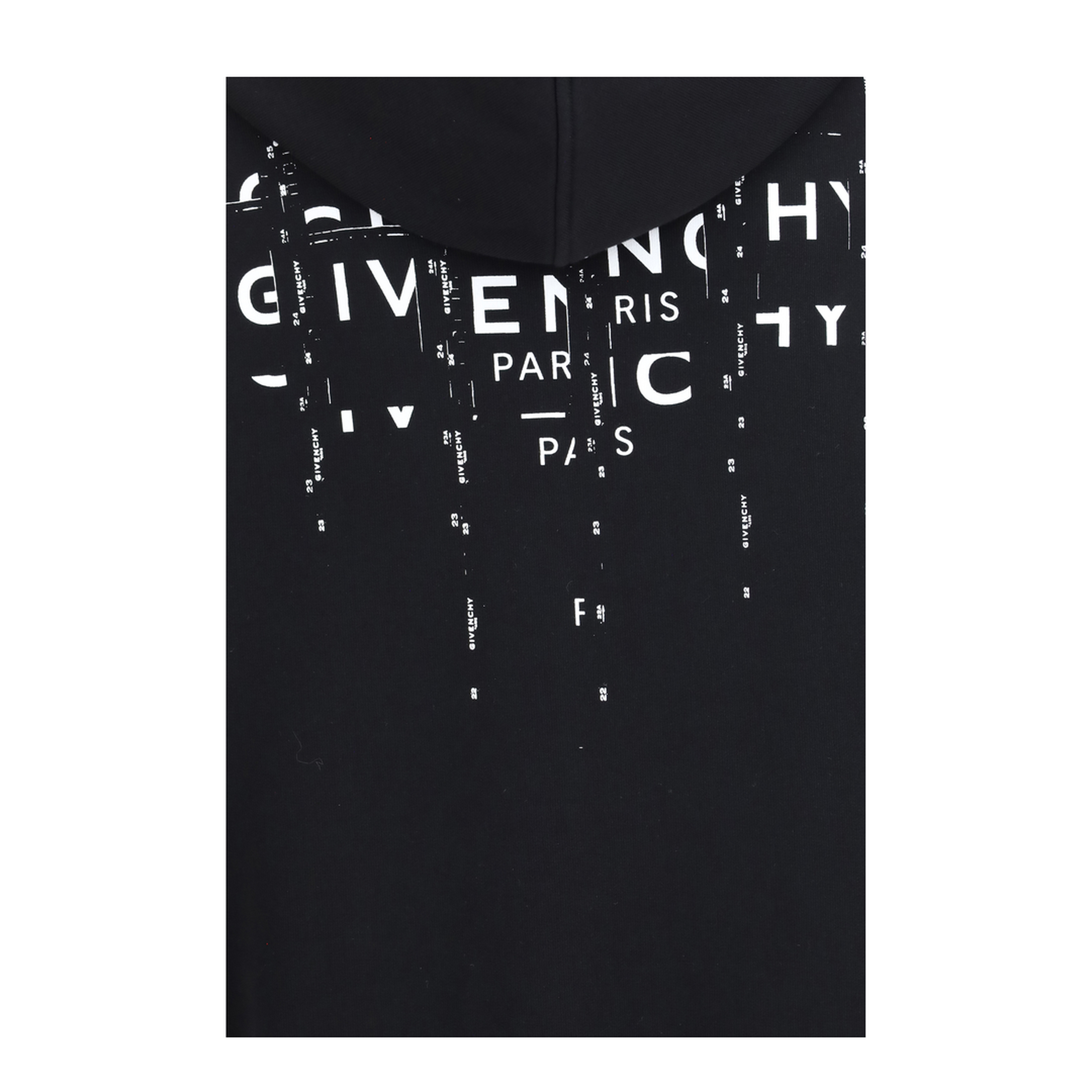 MAYFEYR - Givenchy - Photographic Negative Print Fleece Zip Hoodie - BMJ0NJ3YU8