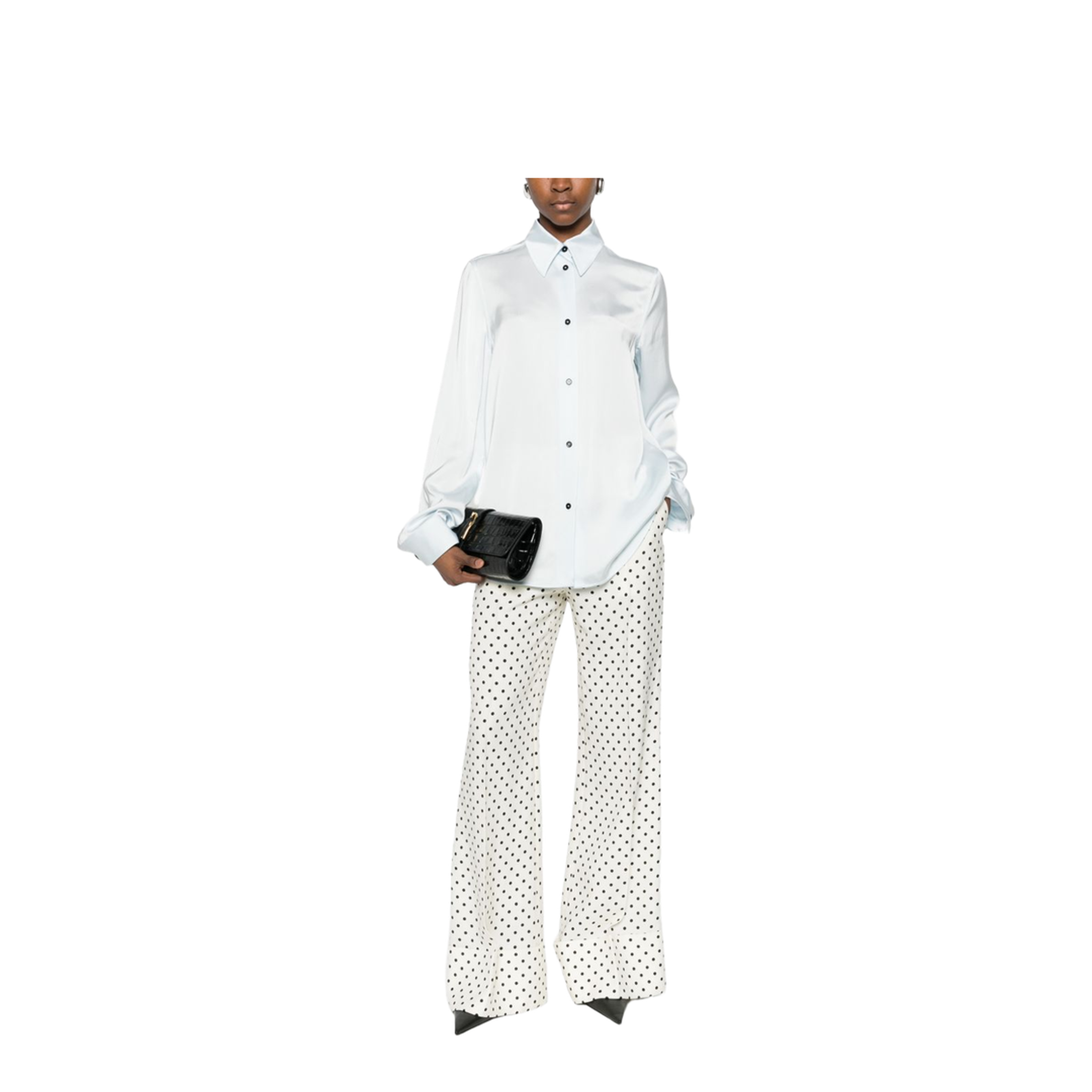 Women's Long Sleeve Shirt White