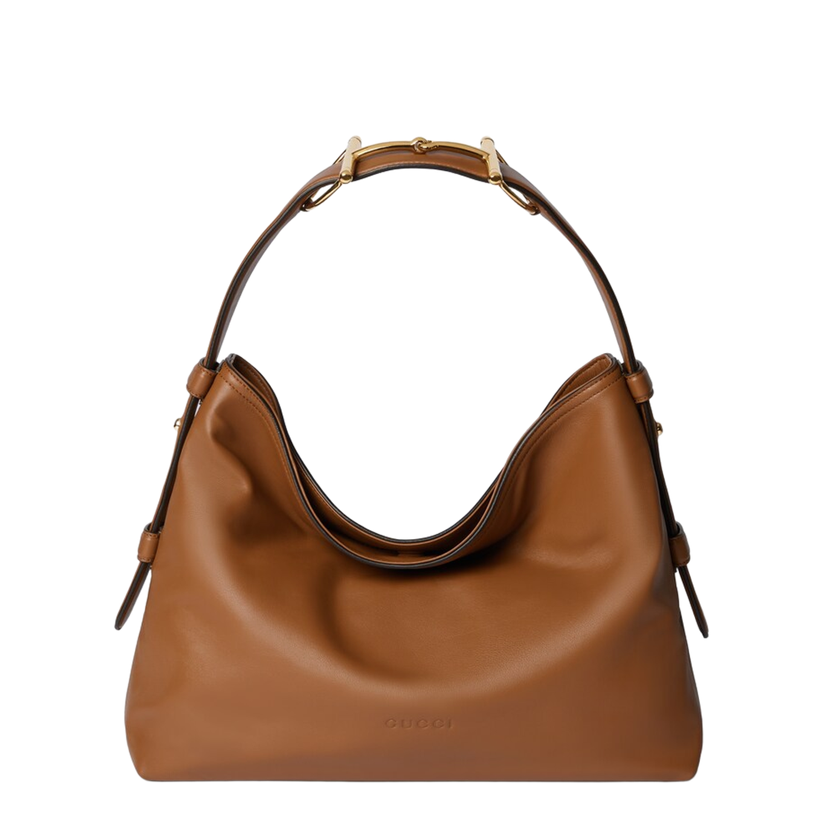 Beatrix Medium Tote Bag in Brown Leather