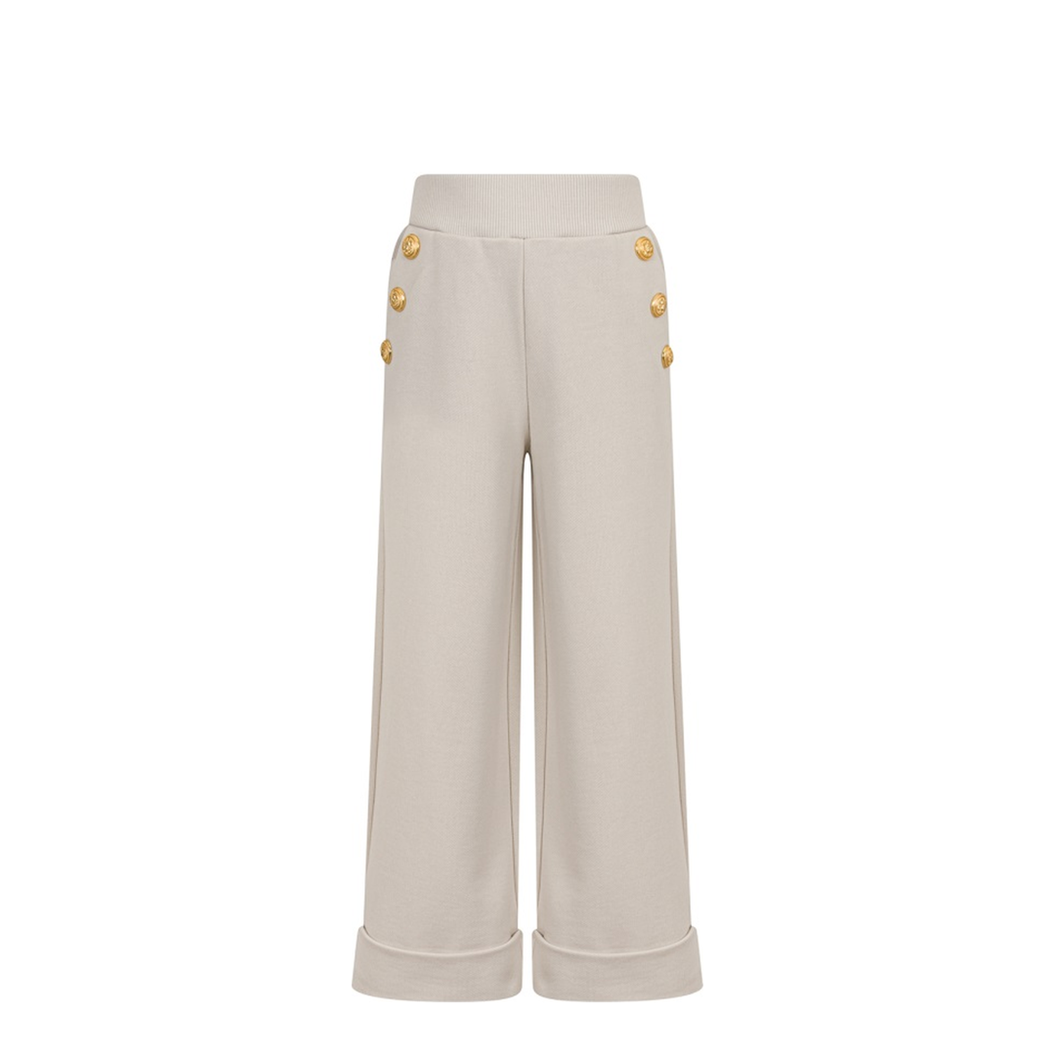 Baggy Pants with Buttons