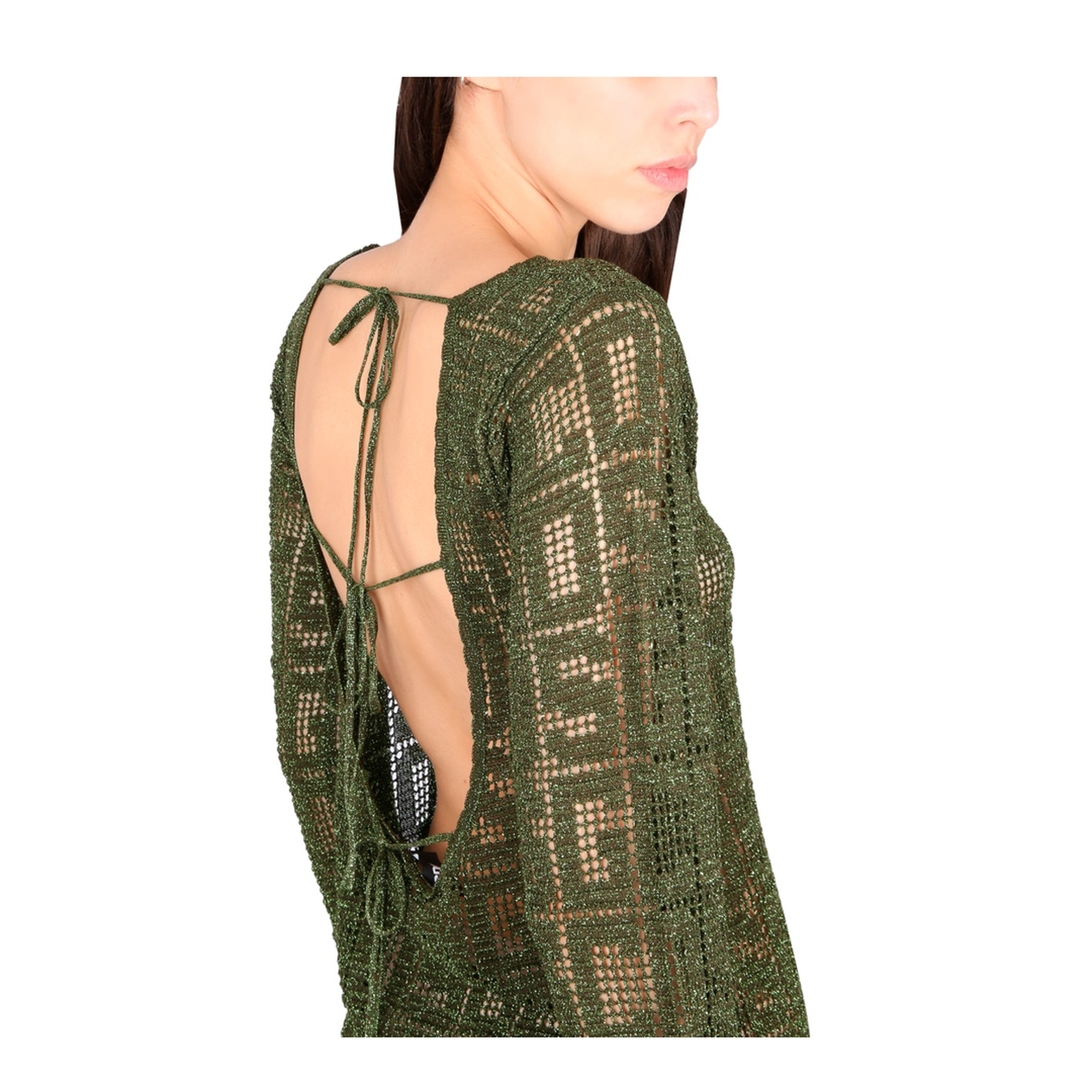 MAYFEYR - GCDS - Monogram Macrame Dress - SS23W670919MIX