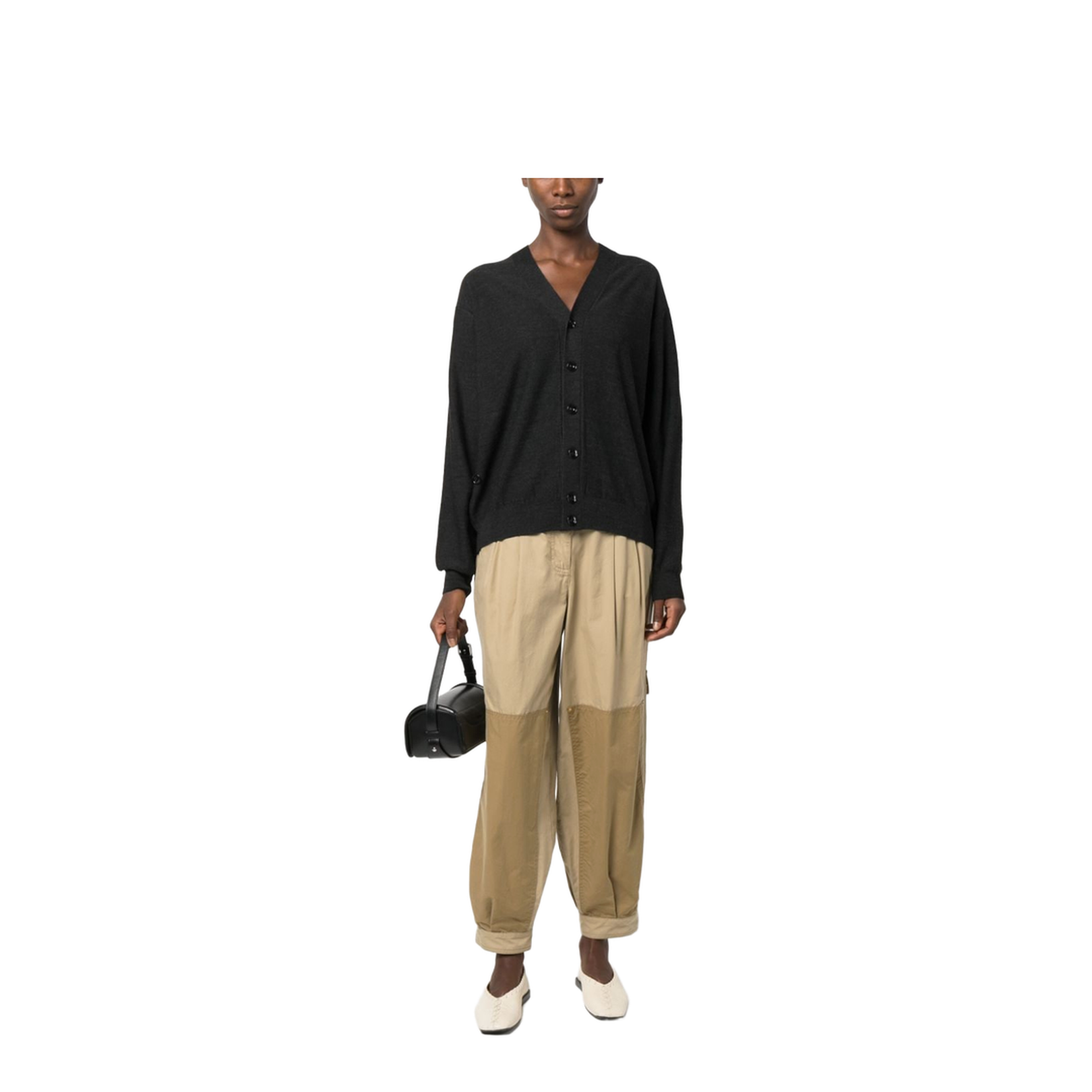 Wool V-Necked Cardigan
